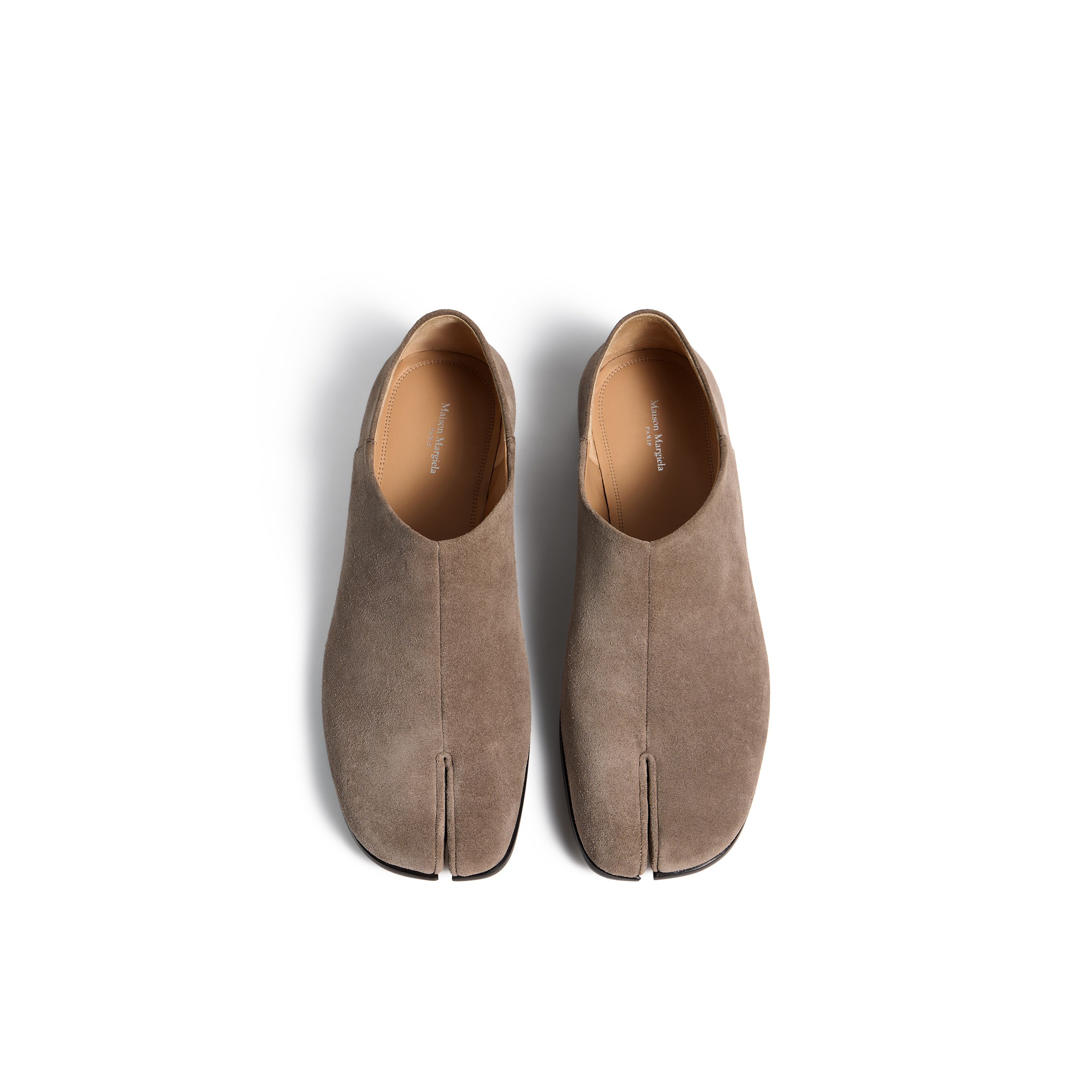 Taupe Tabi Babouche Suede | Maison Margiela Official