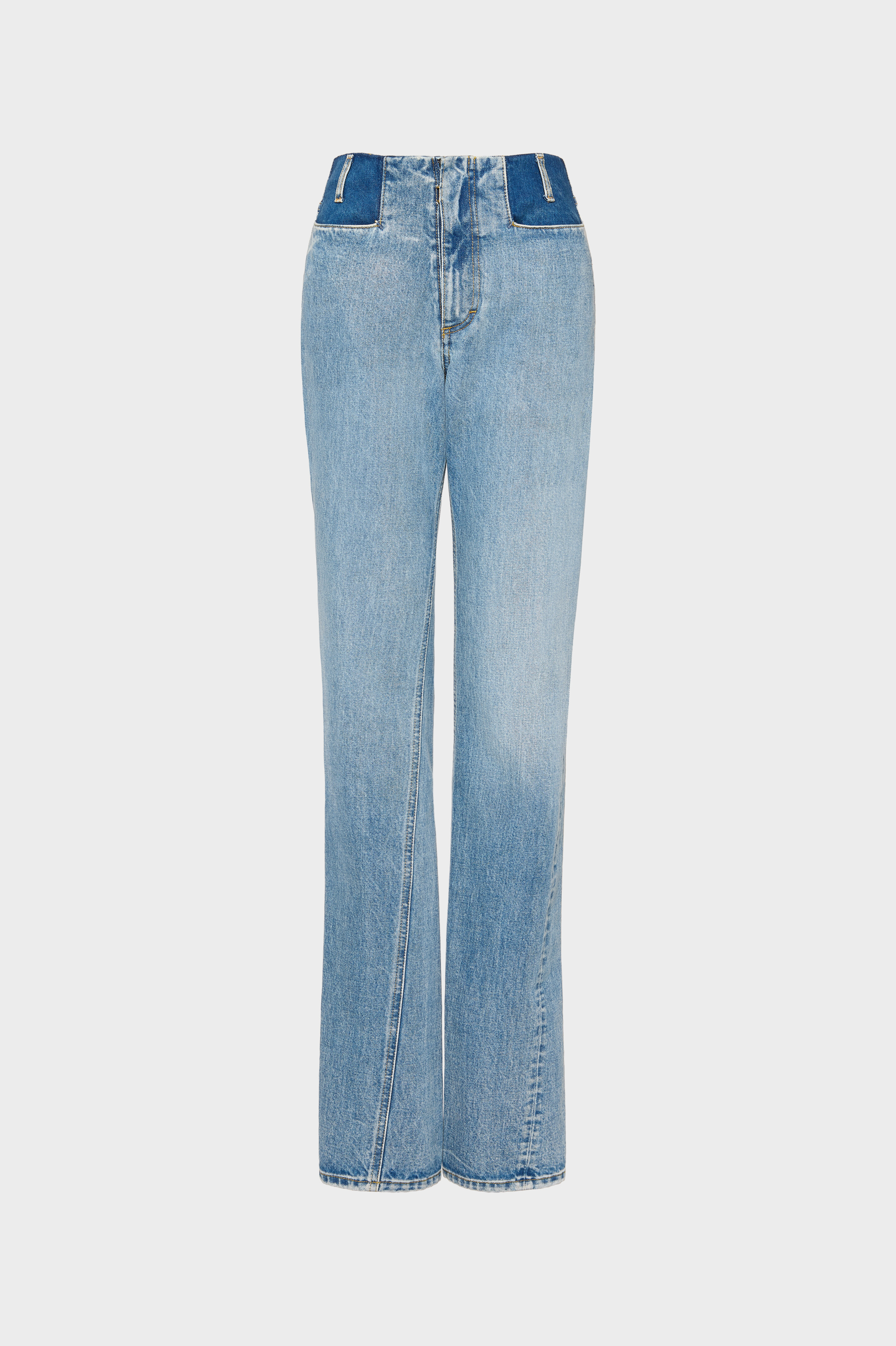 Maison Margiela ツートン デニムパンツ