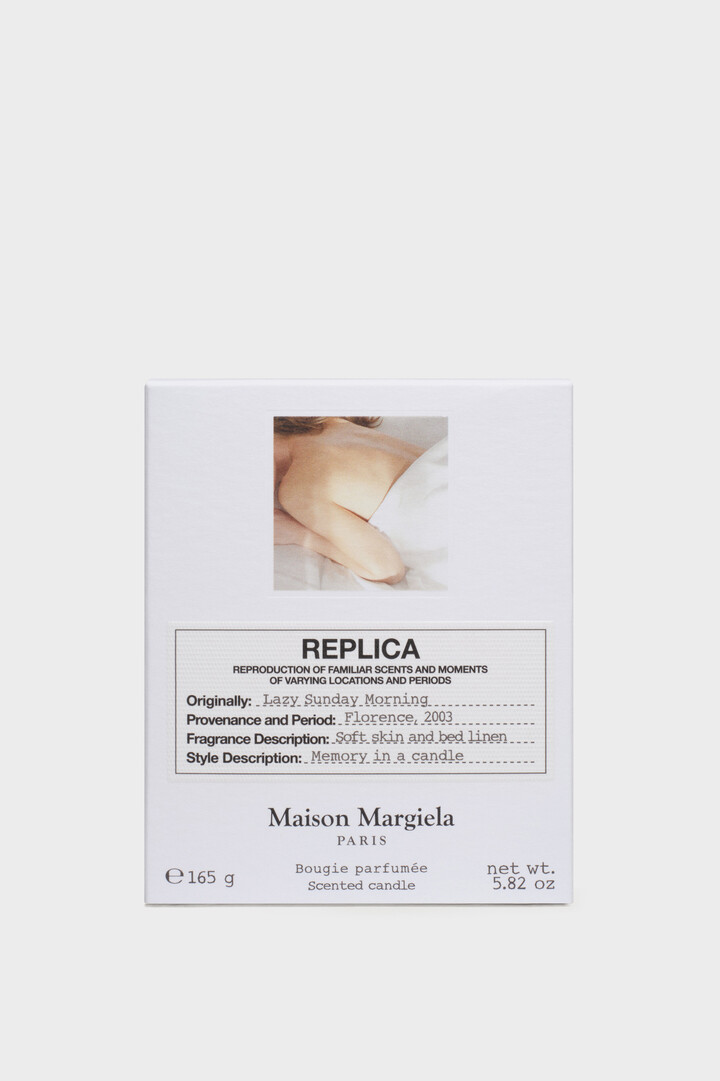 【新品・限定】MaisonMargiela レイジーサンデーモーニングキャンドル レイジーサンデー モーニング キャンドル 「レプリカ」 ホワイト