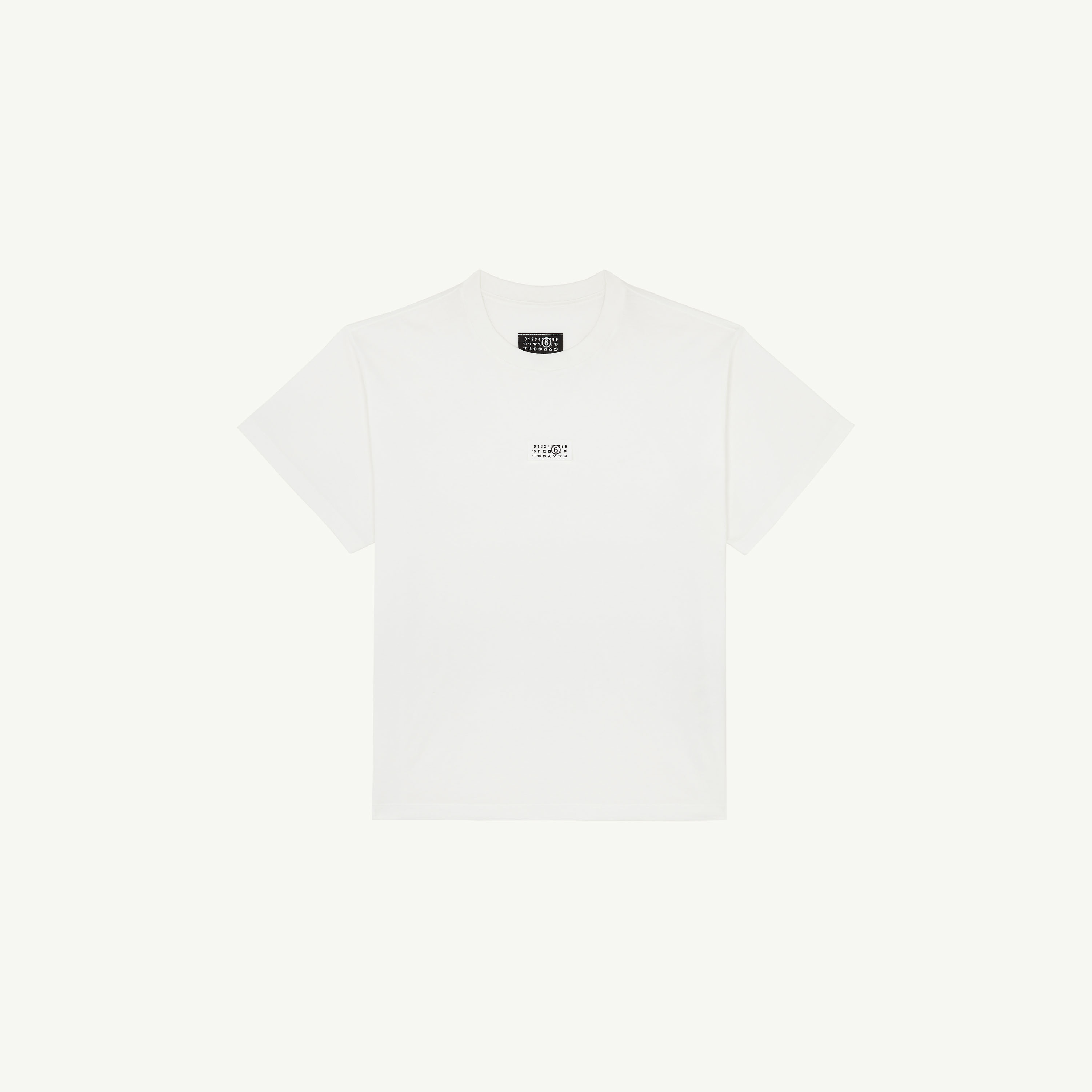 MM6 「ニューメリック」 コットン Tシャツ ホワイト | Maison Margiela公式