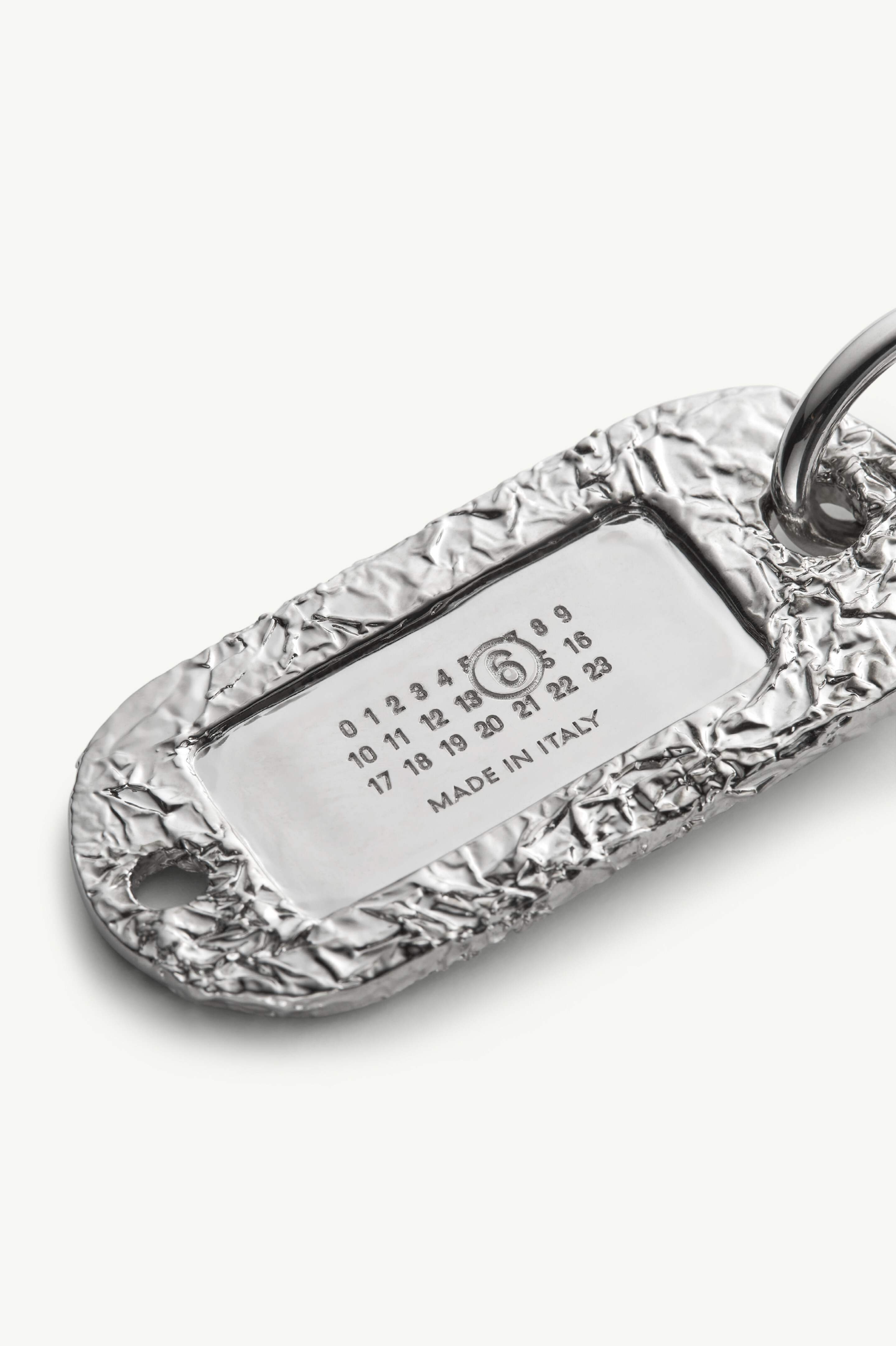 KEYRING SILVER FOIL