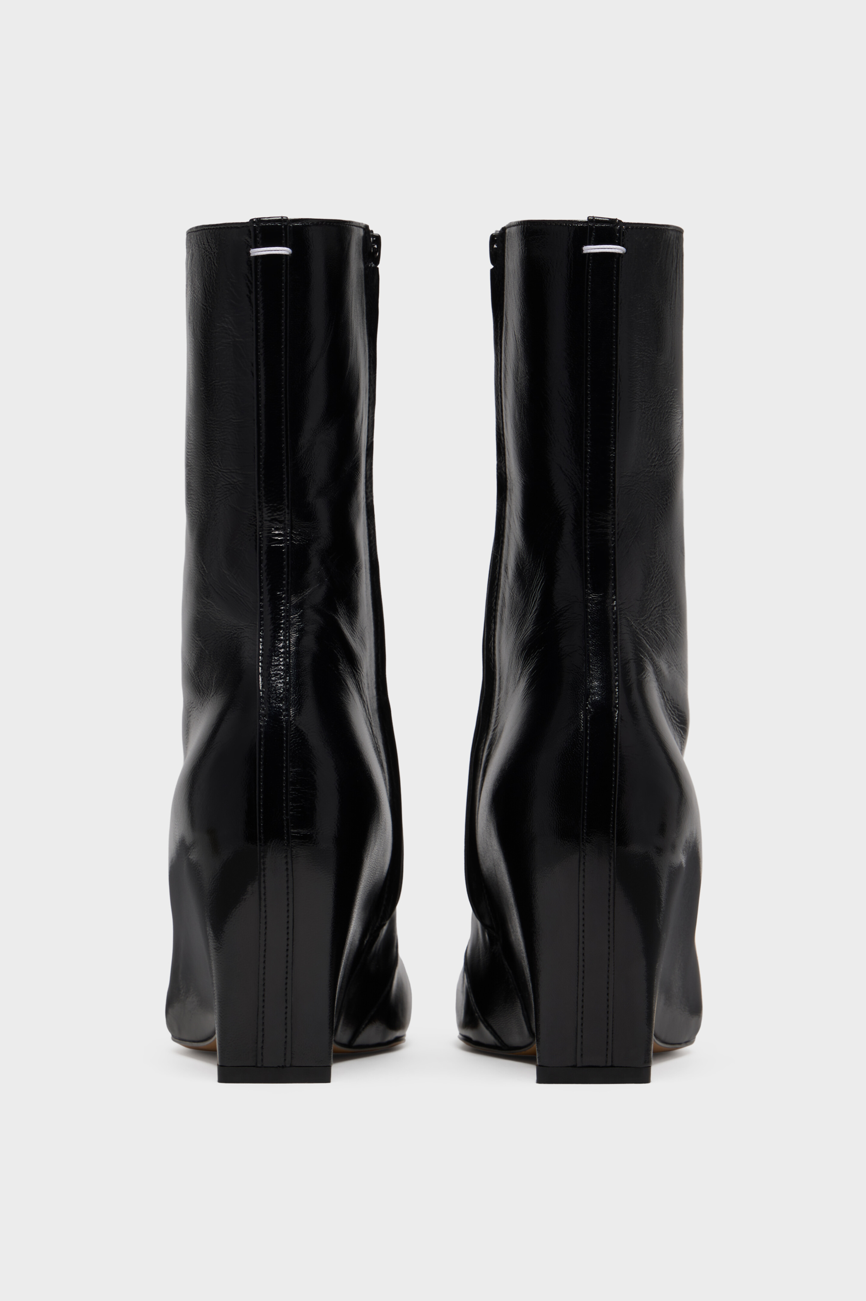 Black Heel-Less Ankle Boot | Maison Margiela Official