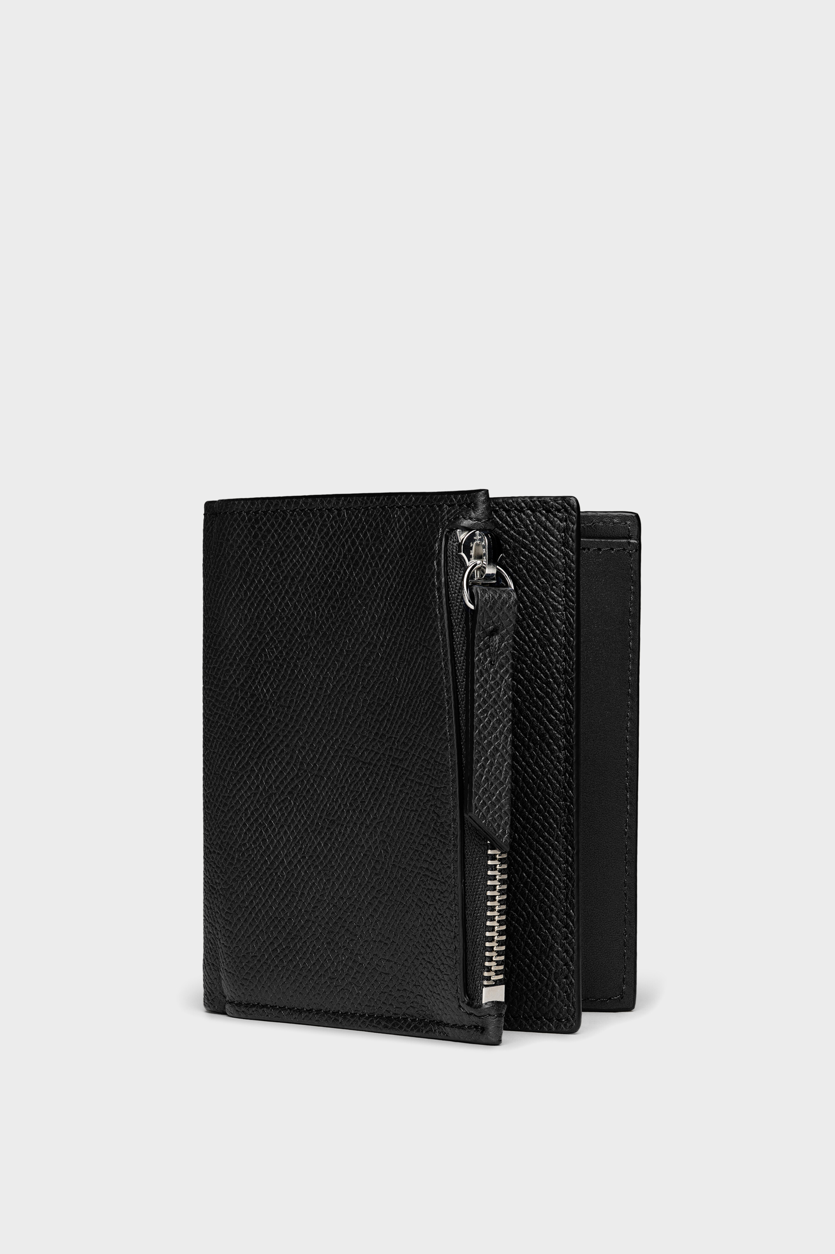 4ステッチ フリップフラップウォレット ブラック | Maison Margiela公式