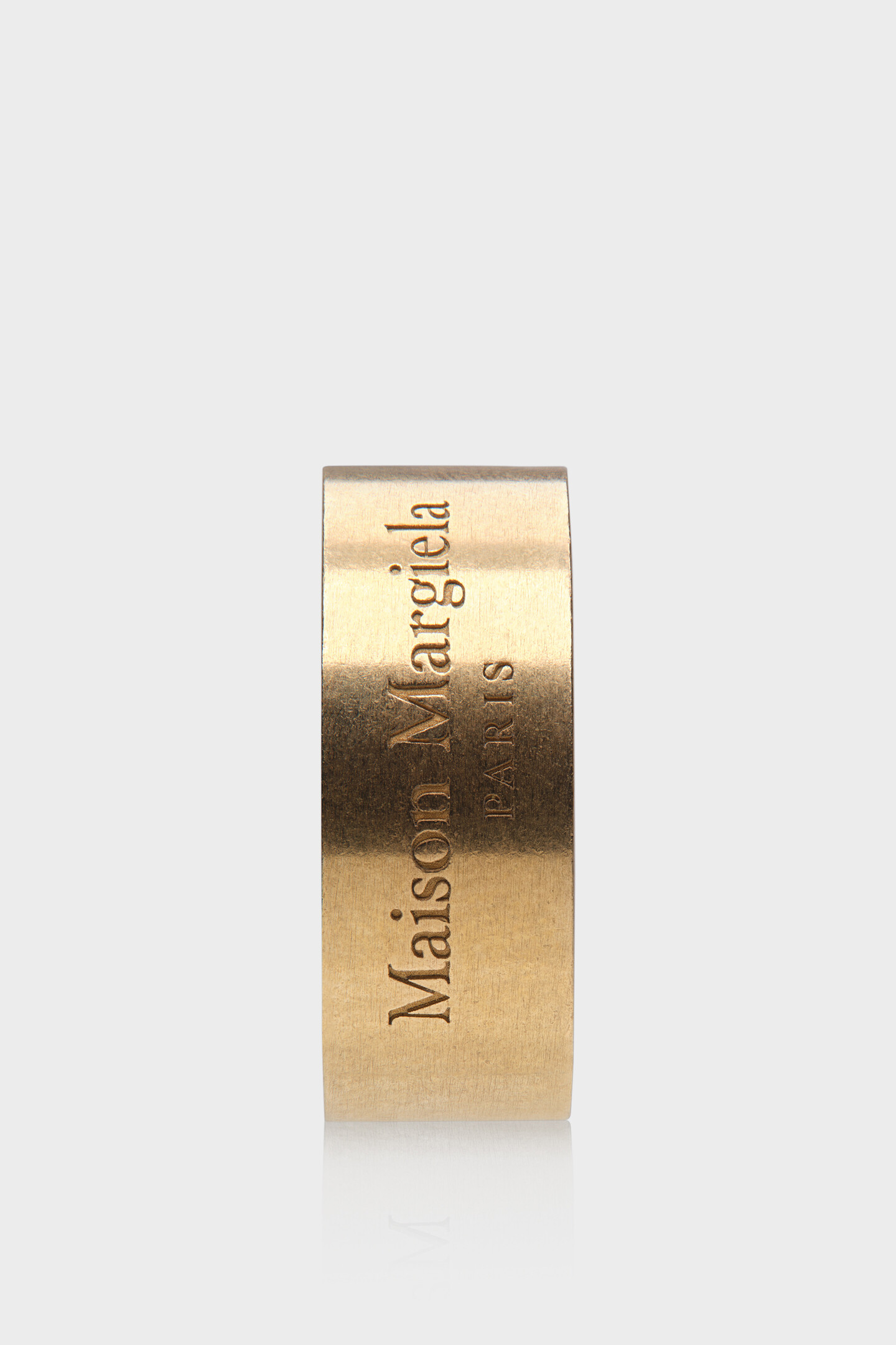 正規品【Maison Margiela】 Gold Logo Ring リング Logo ring | Maison Margiela