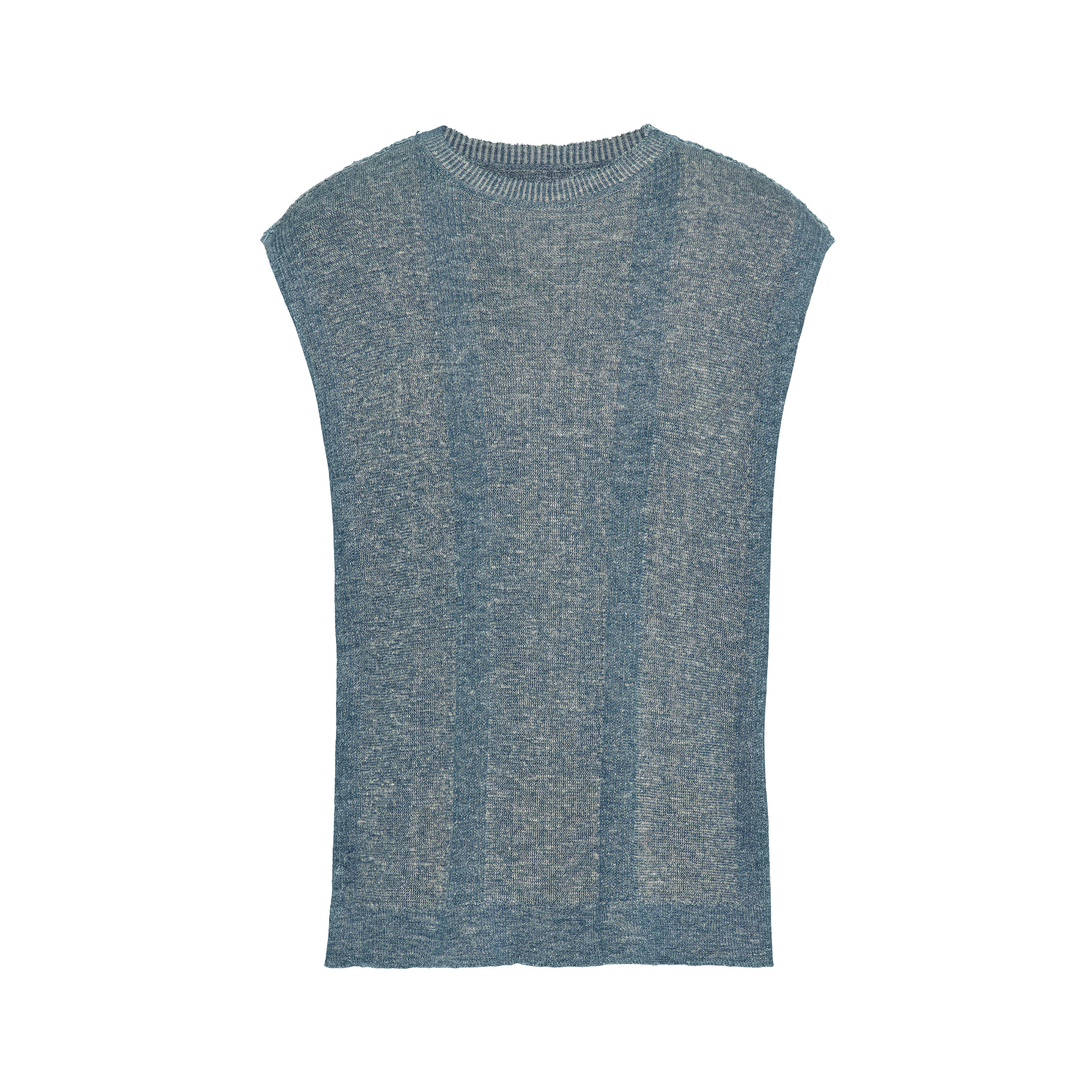 Martin Margiela 0キャミソール Maison Martin Margiela grey inside-out shift dress with