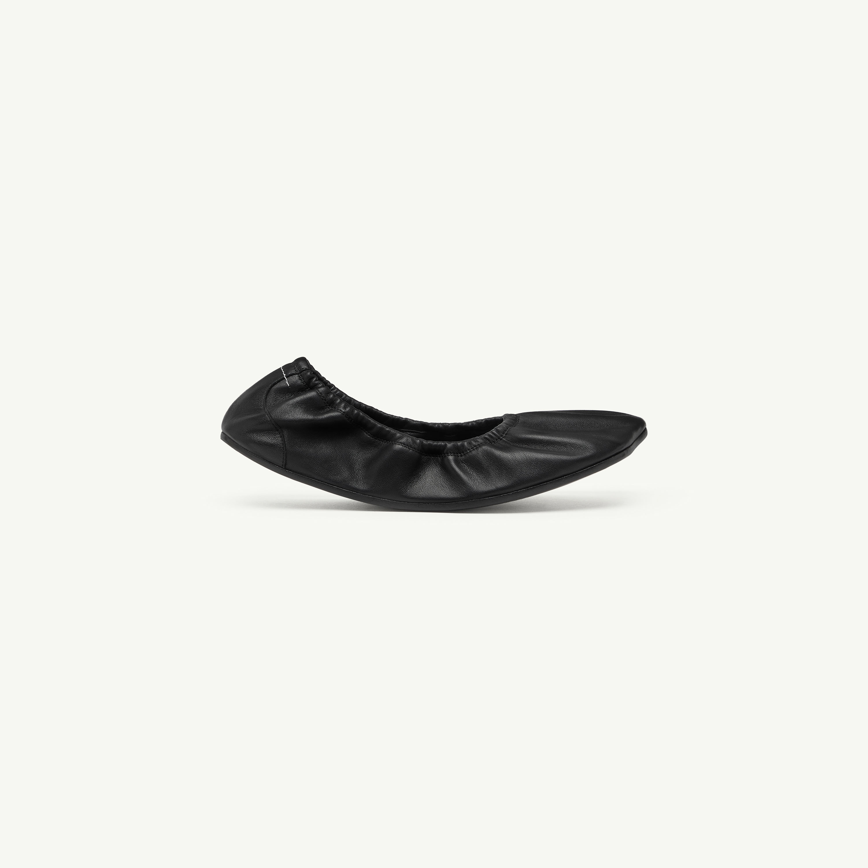 Maison Margiela/BALLET SHOE サイズ39 Black Anatomic travel ballerina | MM6 Official