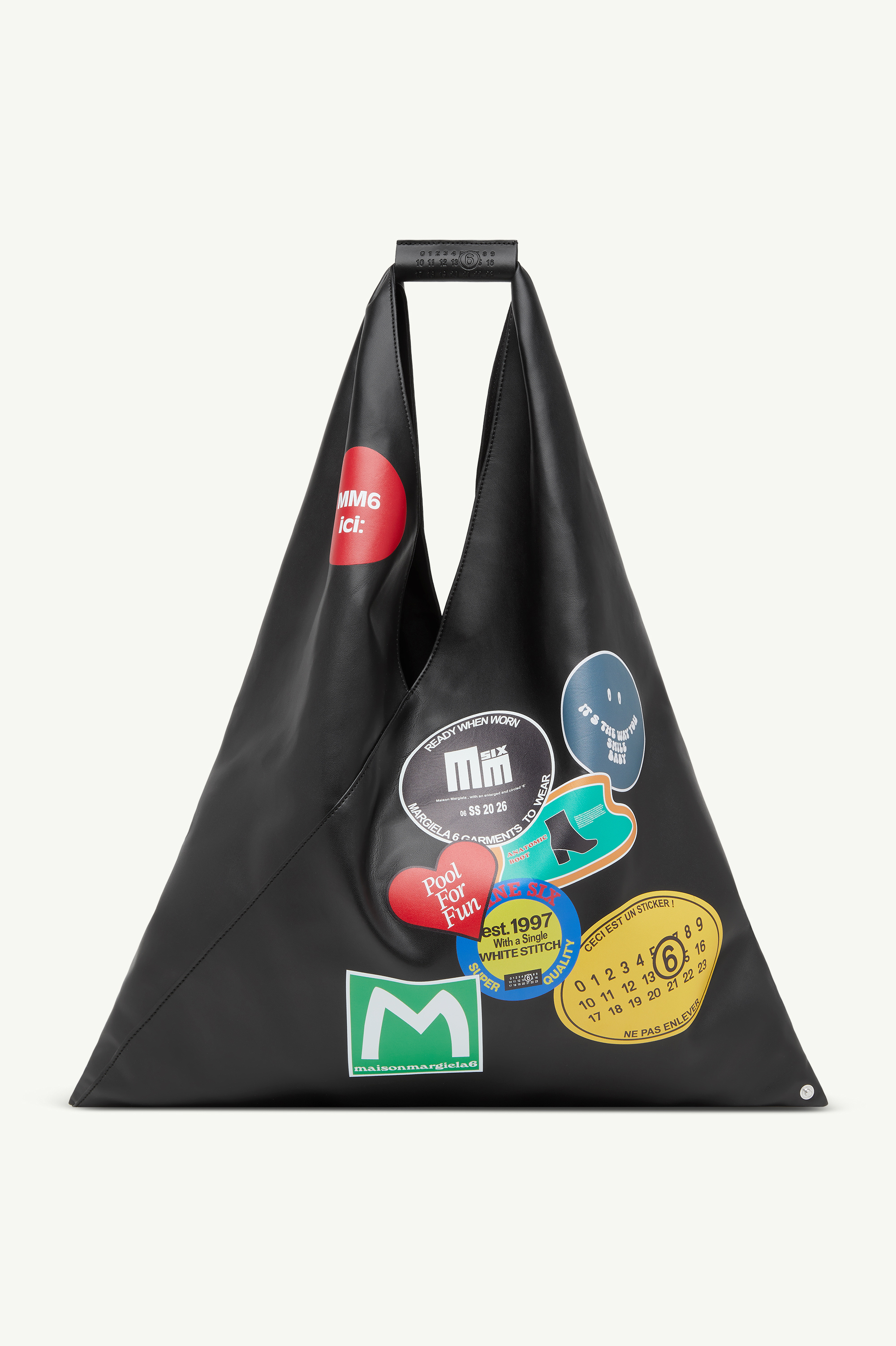 MM6 Maison Margiela Japanese トートバッグ S Black Japanese Bag Classic Medium | MM6 Official