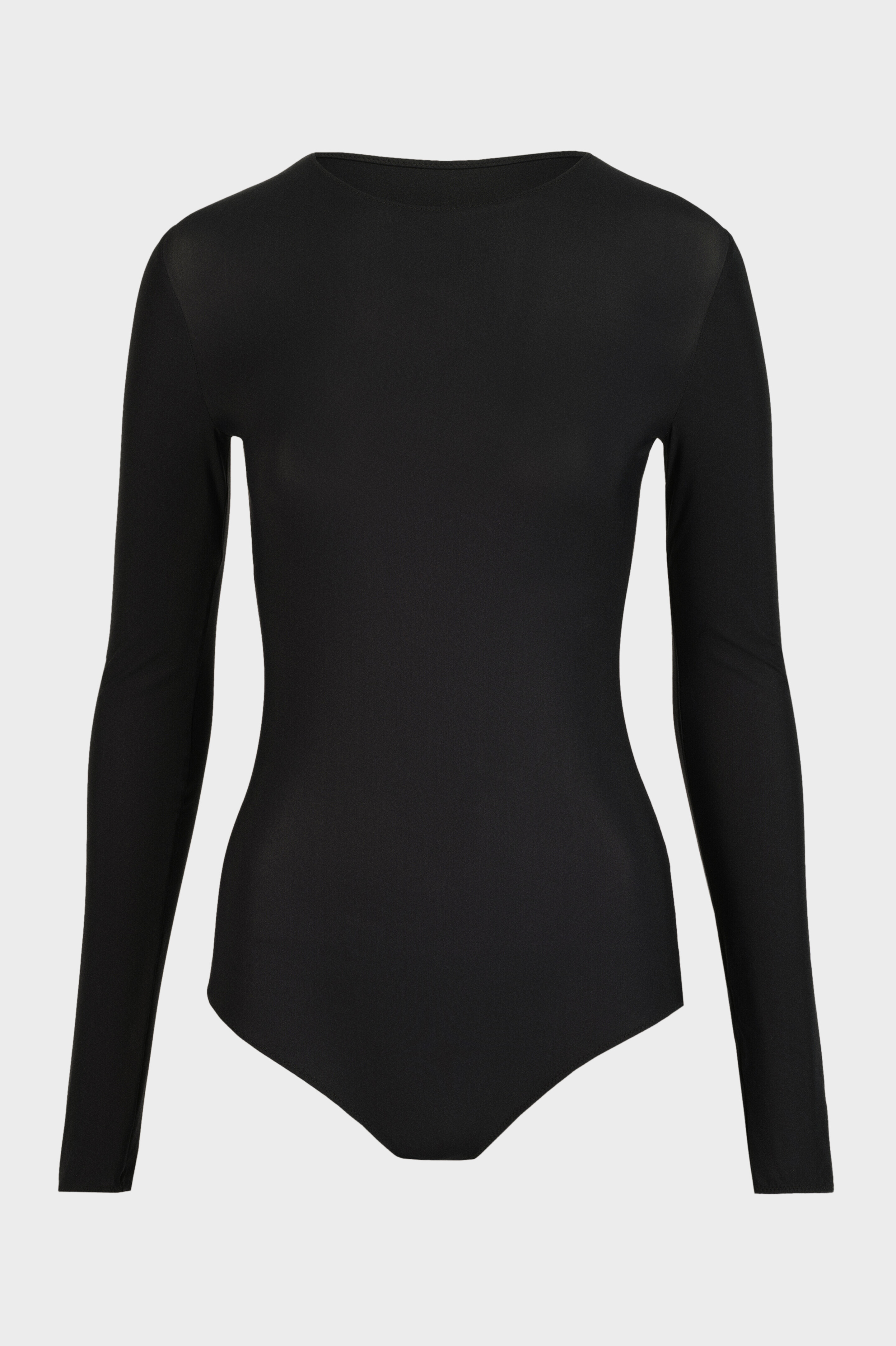 Women's Black Technical Jersey Bodysuit | Maison Margiela