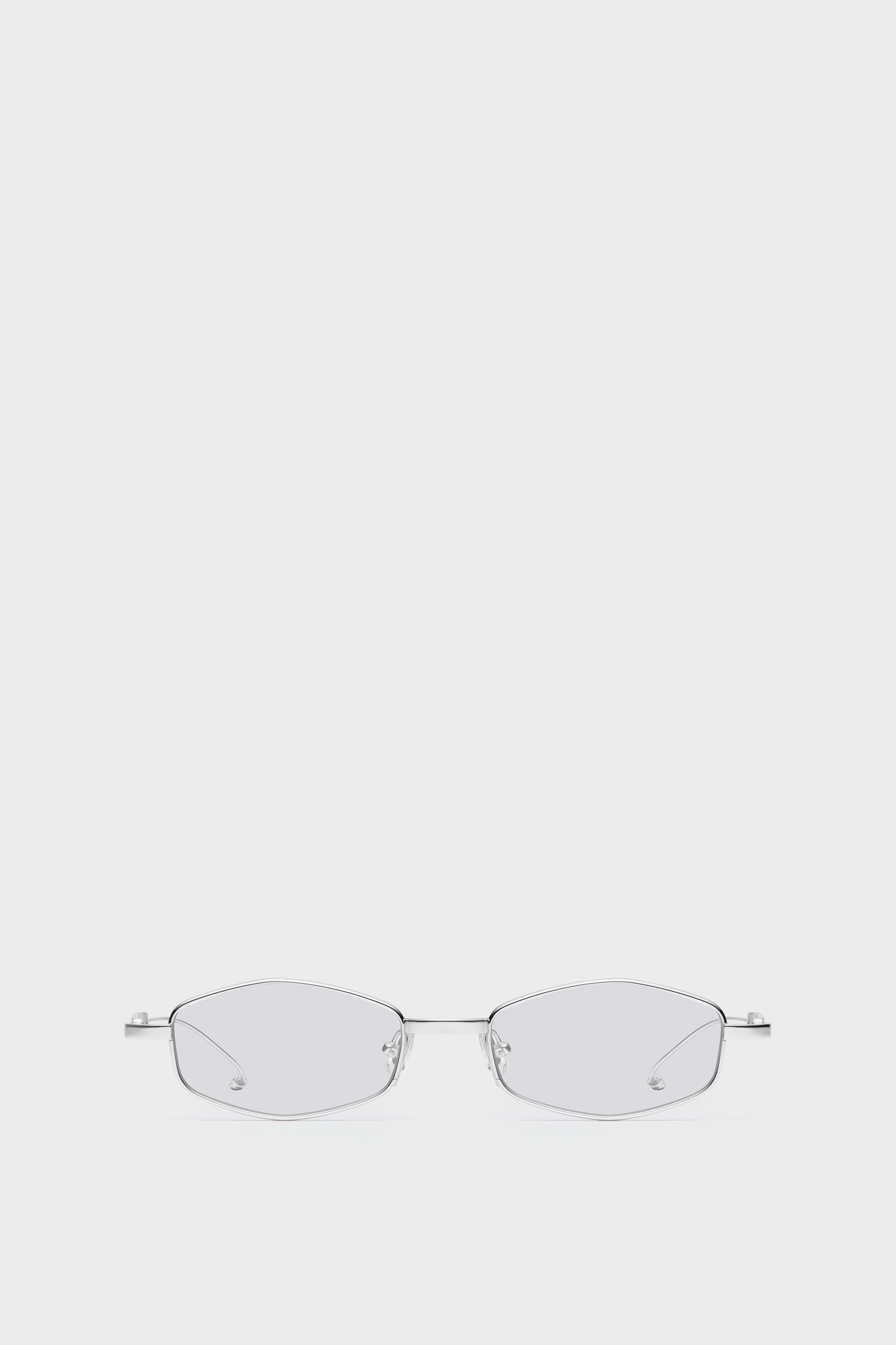 Geometric Silver Glasses | Maison Margiela x Gentle Monster​