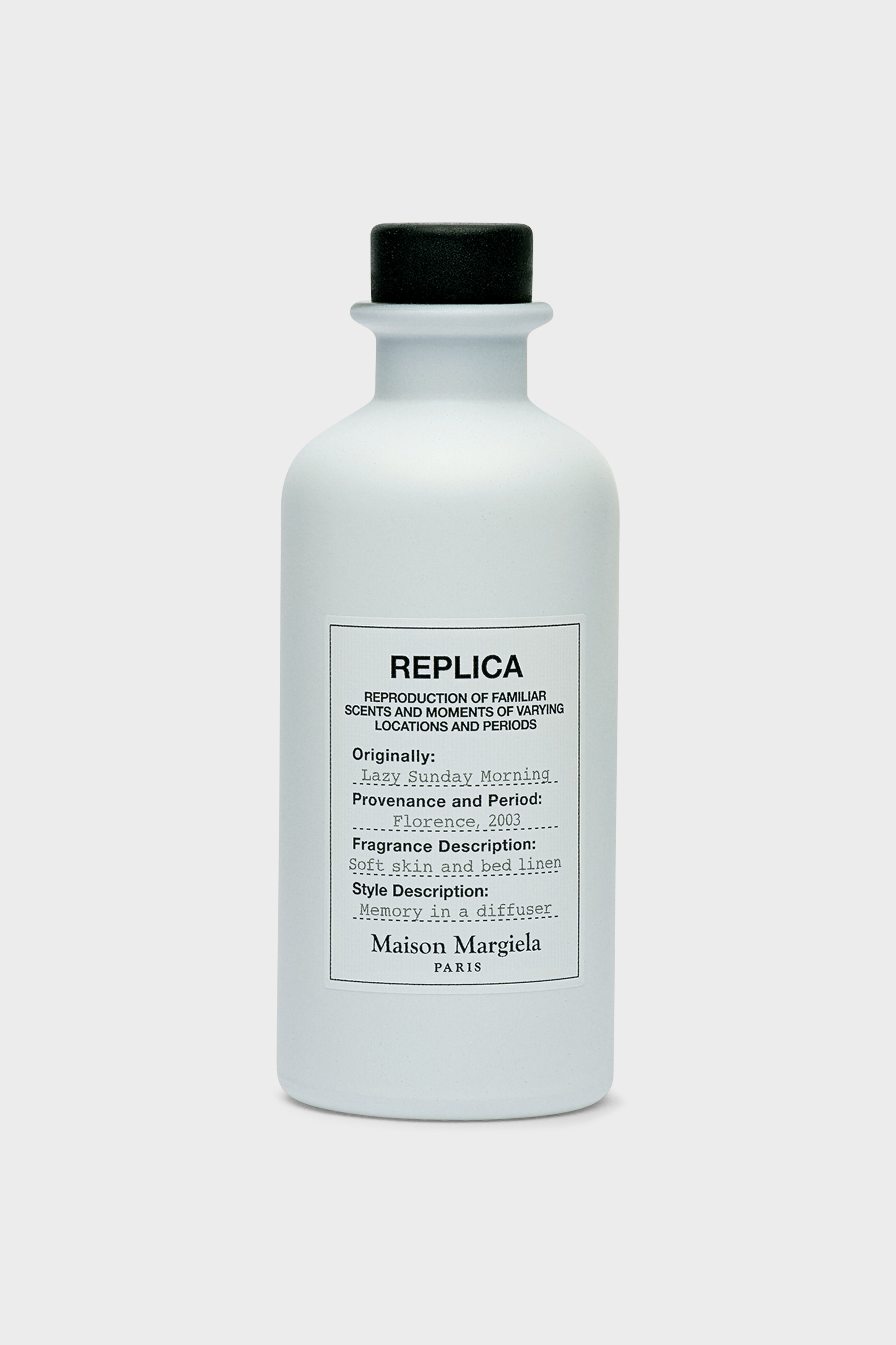 Maison Margiela レイジーサンデーモーニング ディフューザー レイジーサンデー モーニング ディフューザー 「レプリカ」