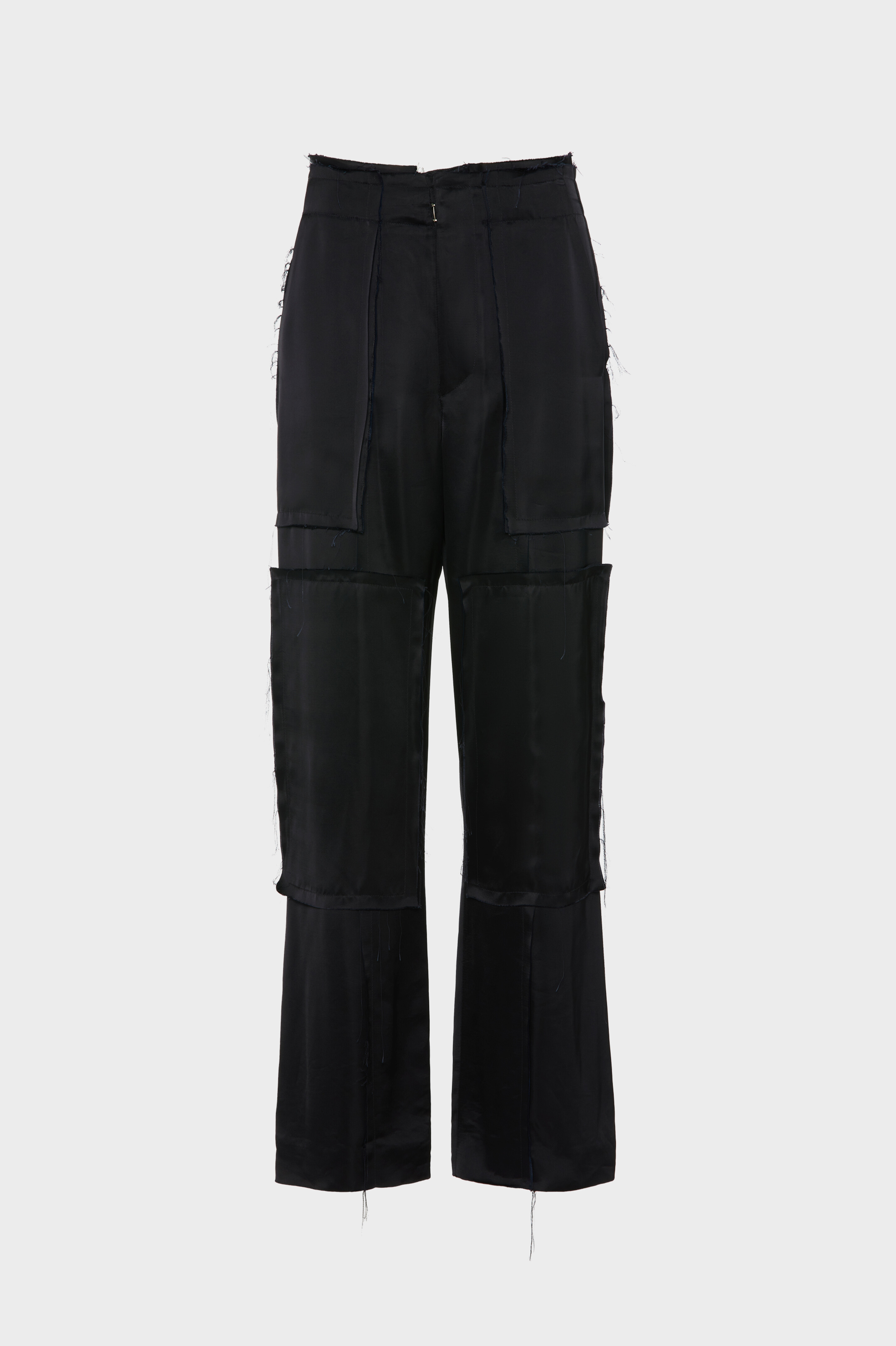 Patchwork Satin Trousers