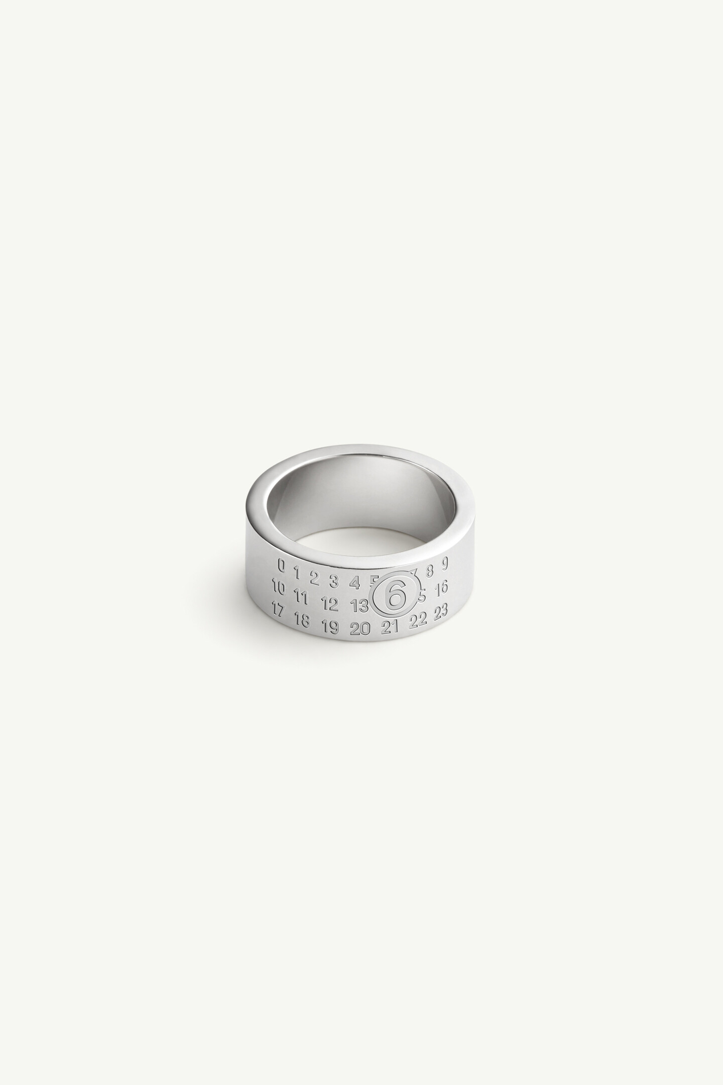 Women's Numeric Minimal Signature Ring | MM6
