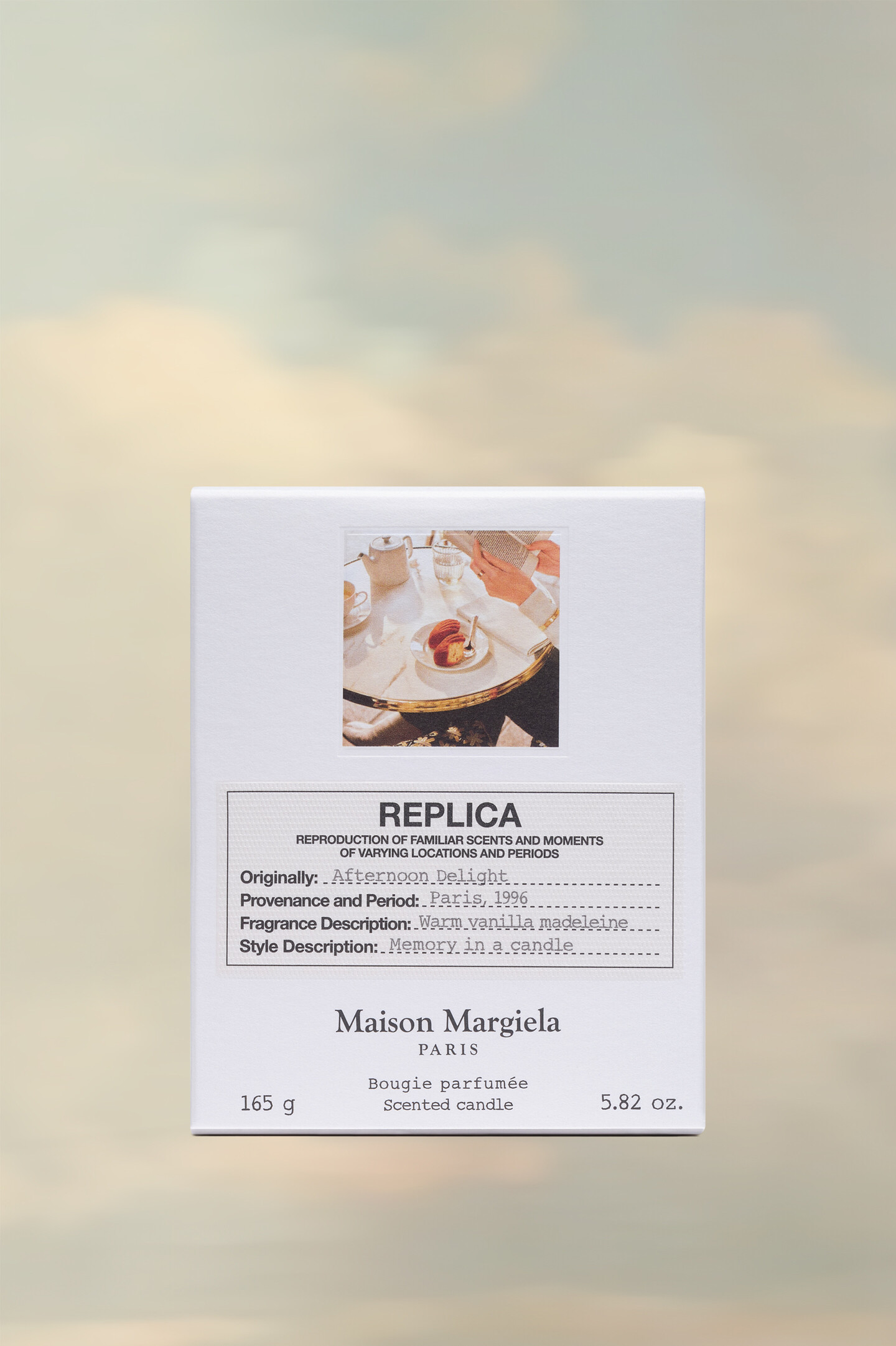 REPL AFTERNOON DELIGHT CANDLE 165GR