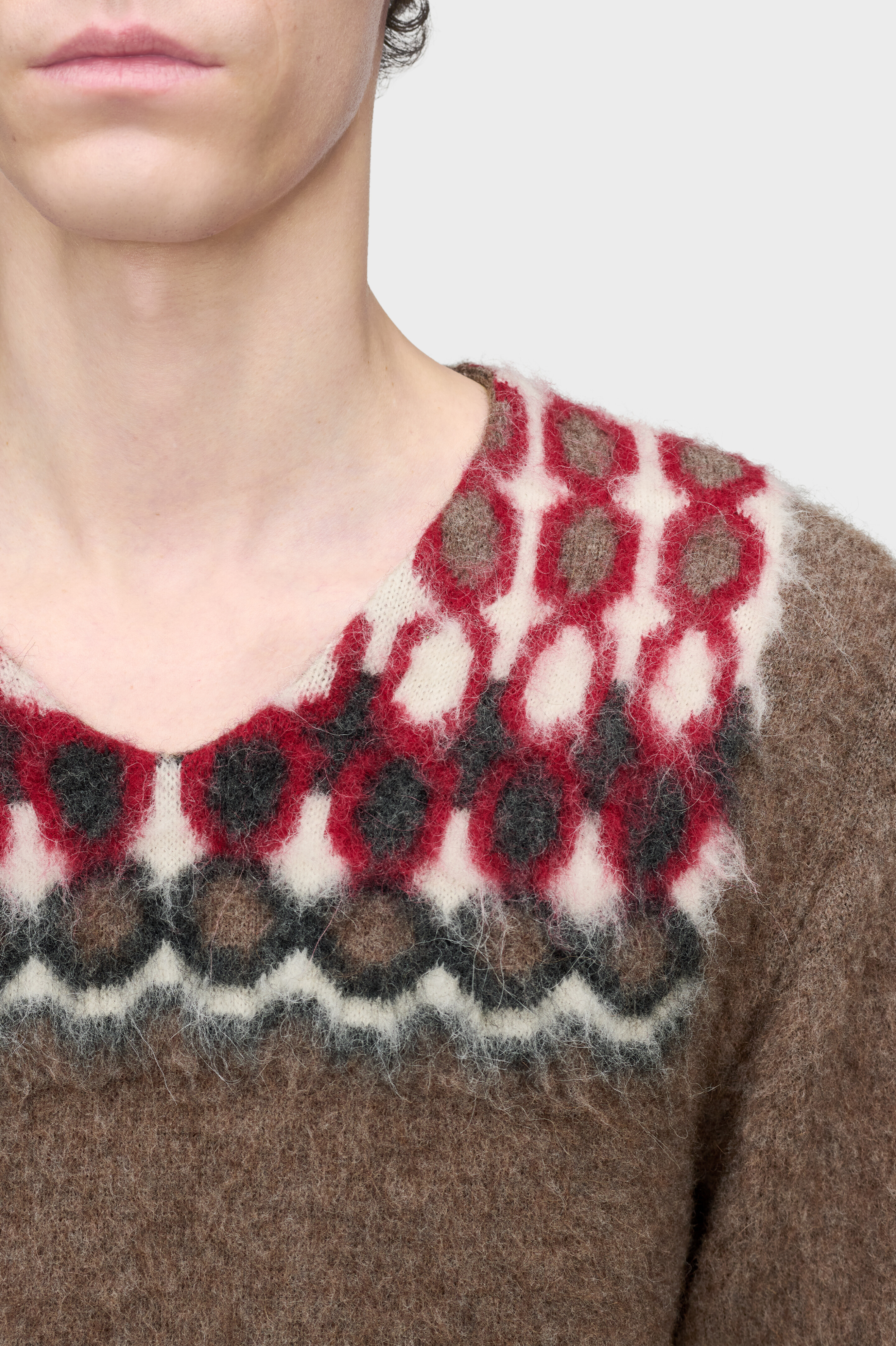 Maison Margiela ⑩ Alpaca Knit Sweater Maison Margiela ⑩ Alpaca Knit Sweater Maison Margiela Alpaca Crew