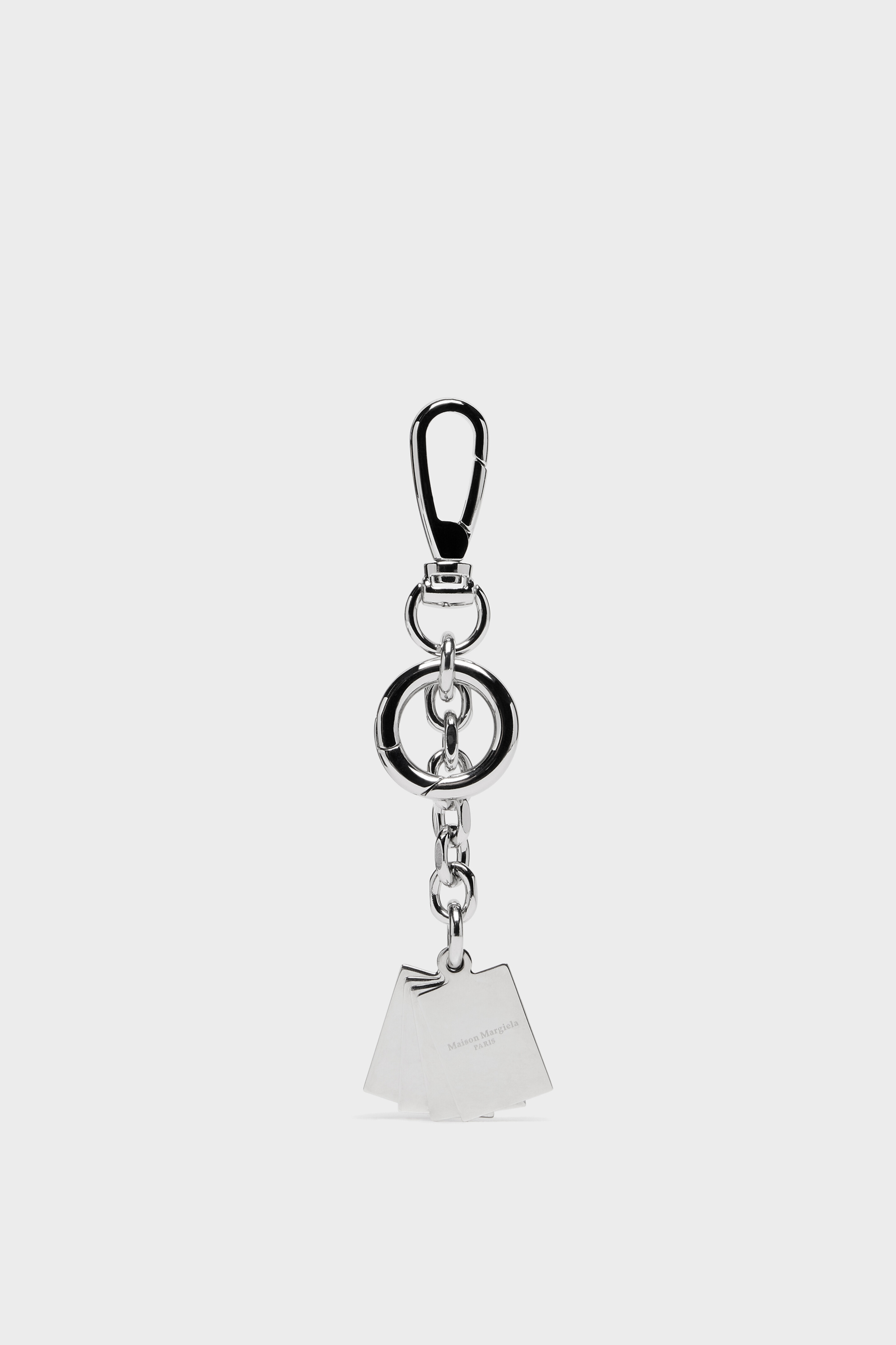 Polished palladio Cards Keyring | Maison Margiela Official
