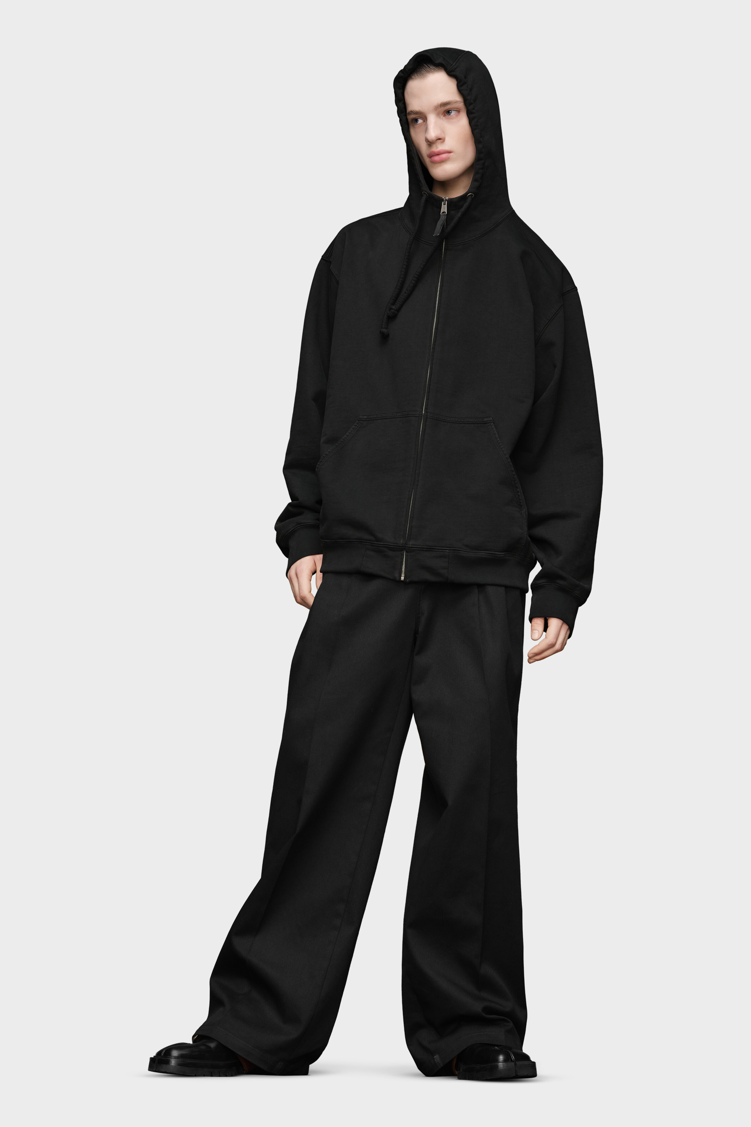 トップス Maison Mariela 1 con hoodie Embroidered Logo Hoodie | Maison Margiela