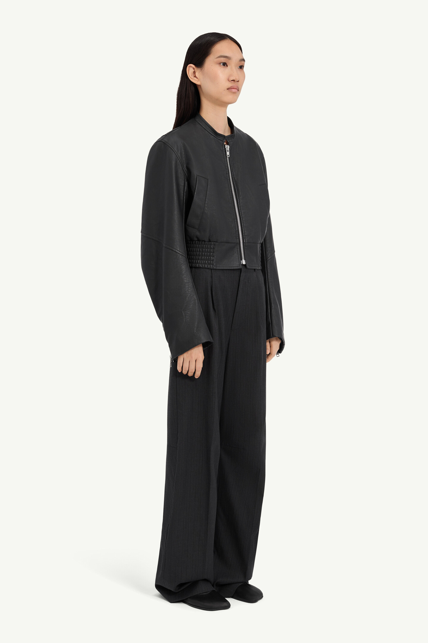 Cropped Bomber jacket
