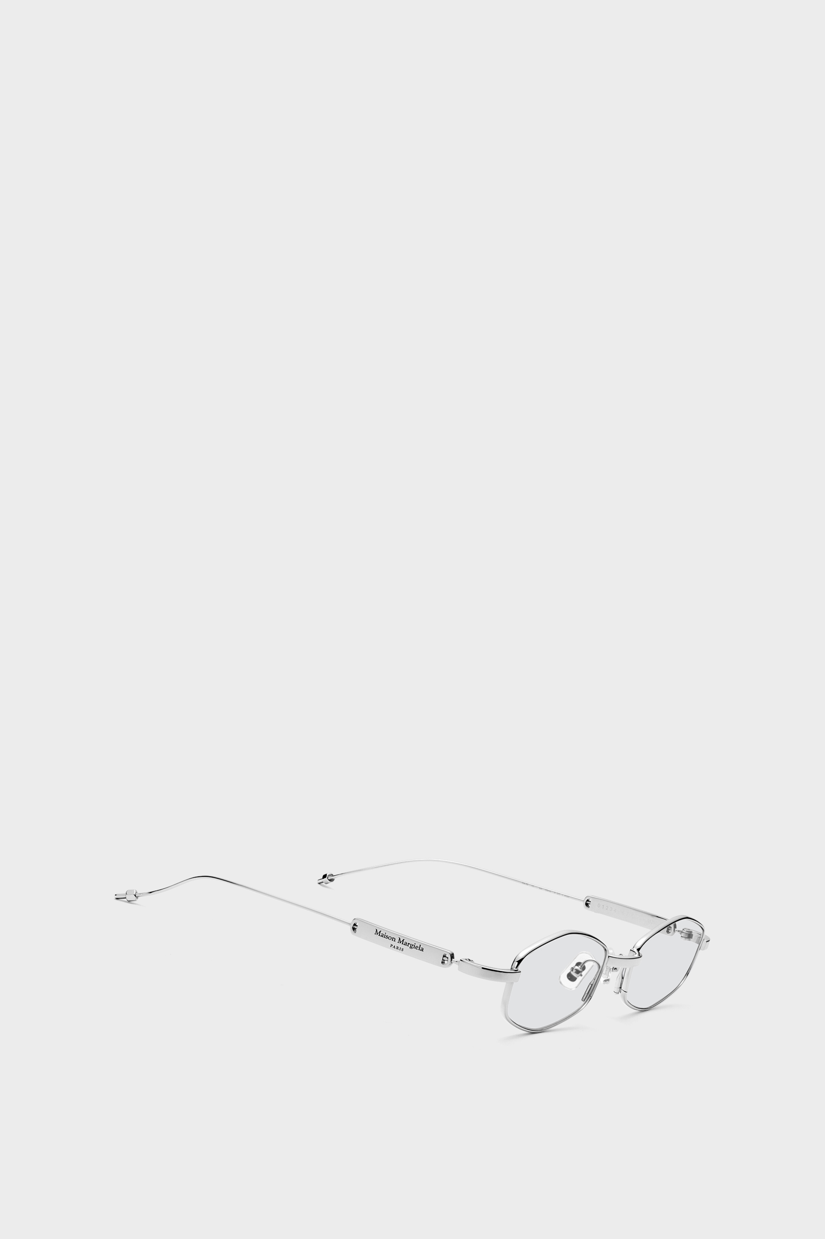 Geometric Silver Glasses | Maison Margiela x Gentle Monster​