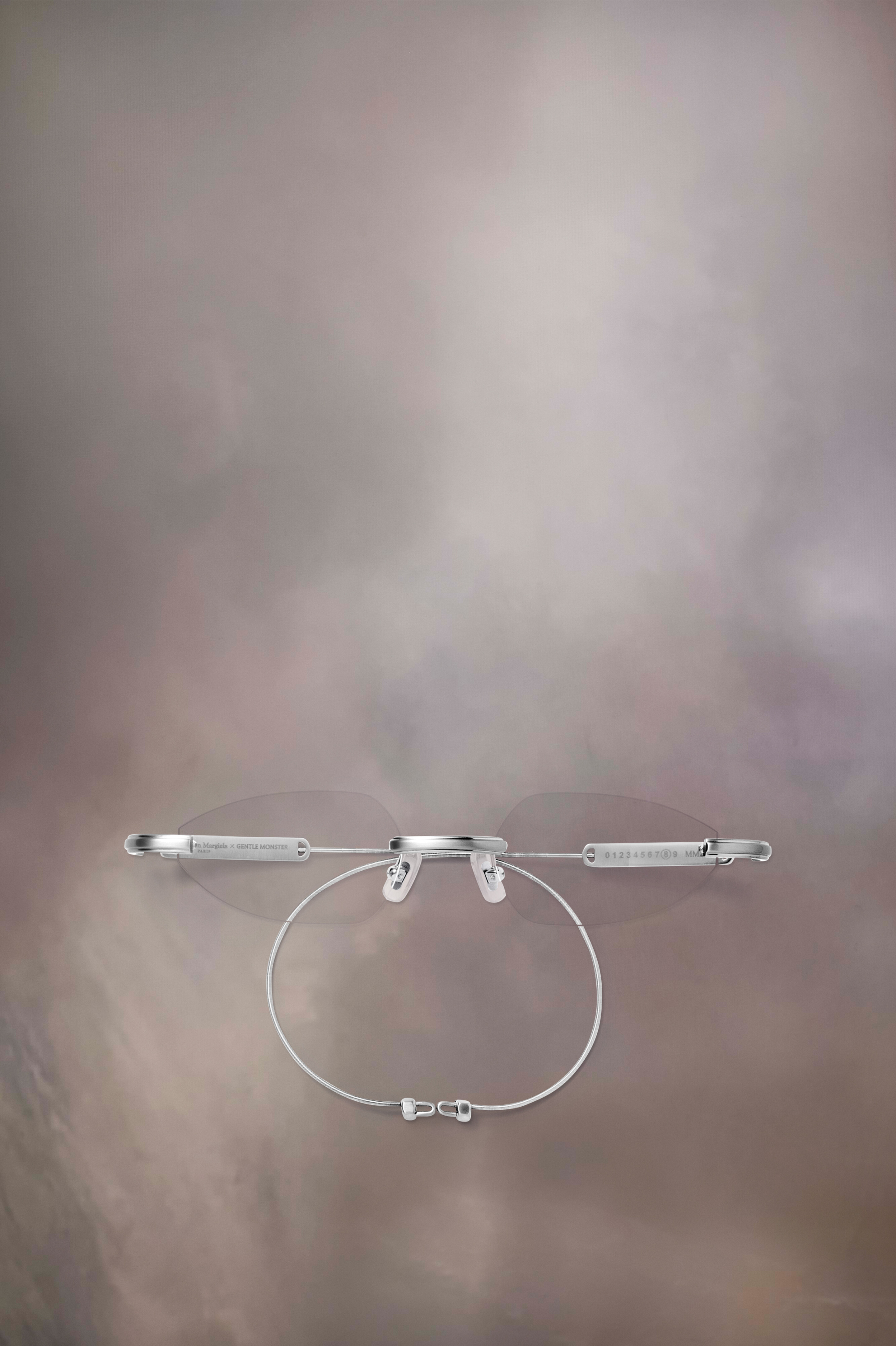 Silver Oval Metal Glasses Gentle Monster​ | Maison Margiela
