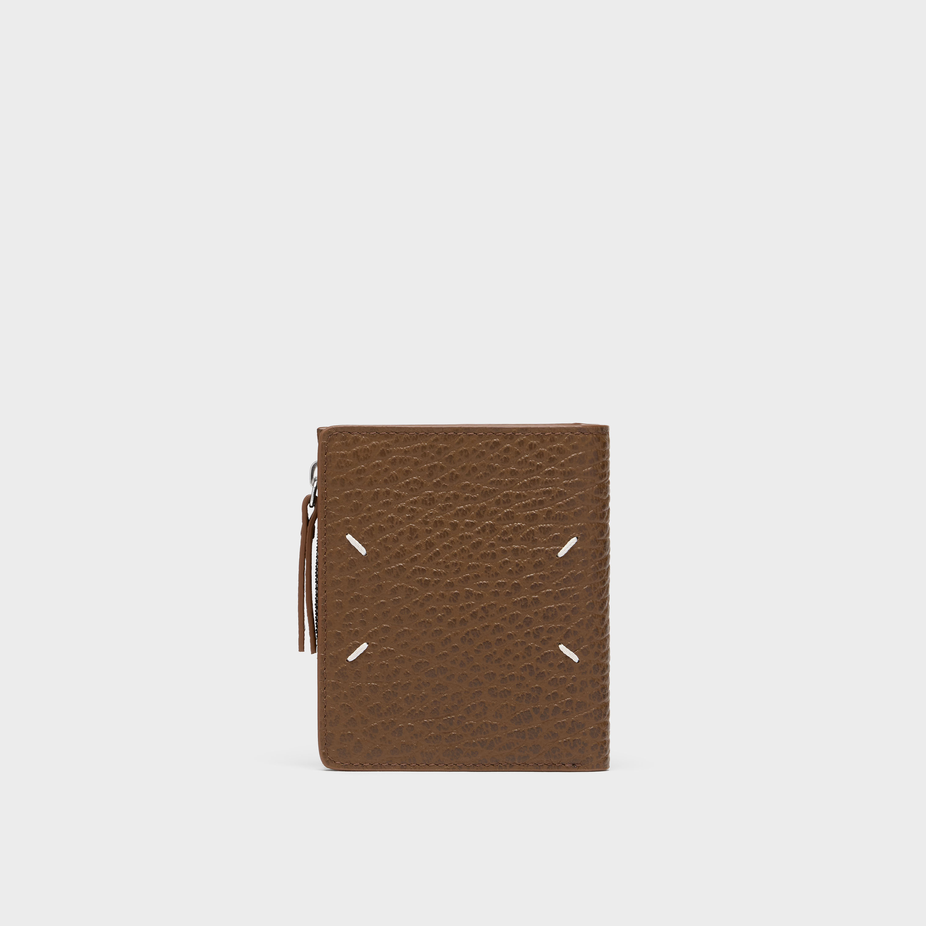 4ステッチ フリップフラップ ウォレット ブラウン | Maison Margiela公式