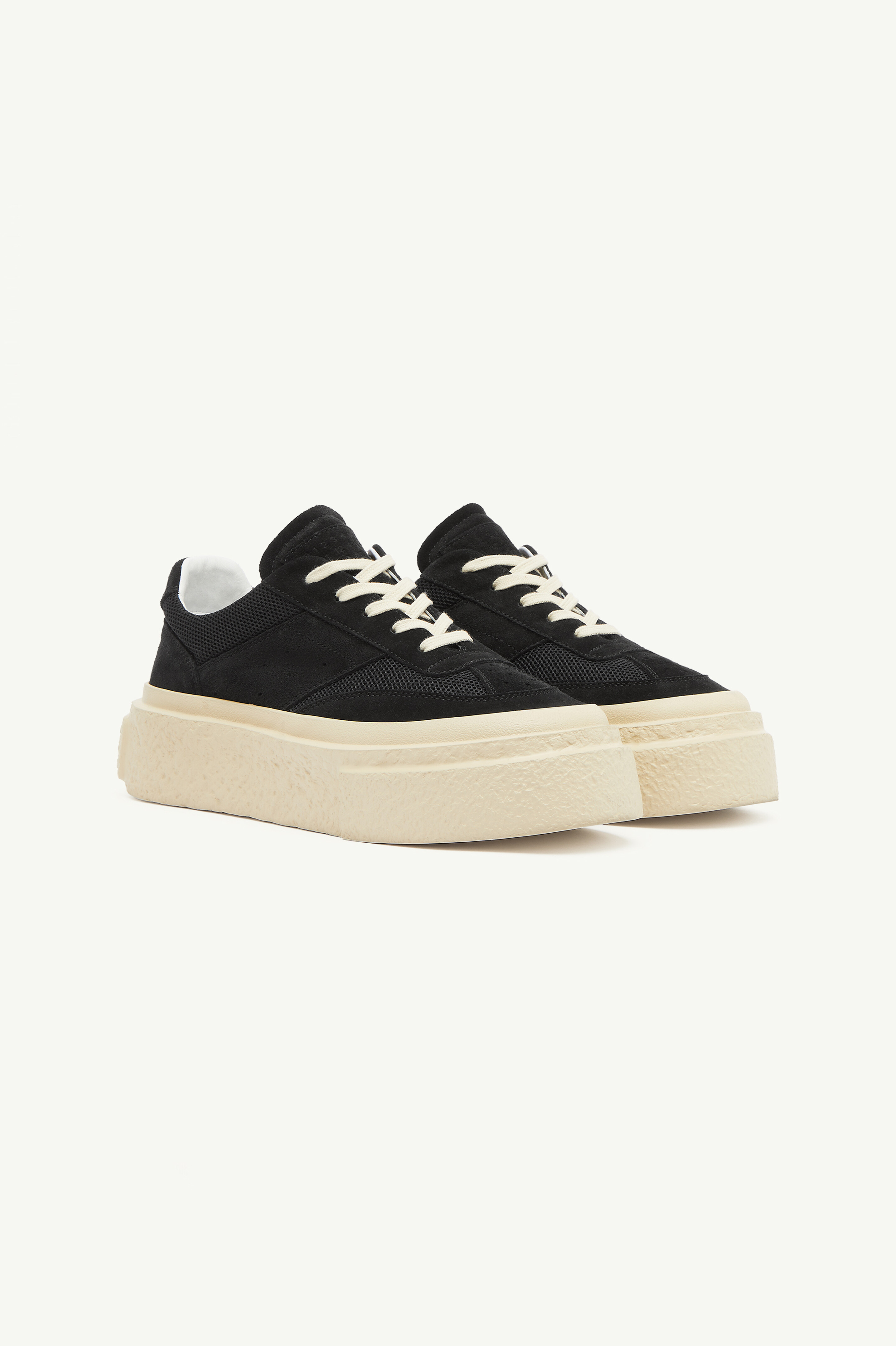 Black Platform Chunky Gambetta Sneakers | Maison Margiela