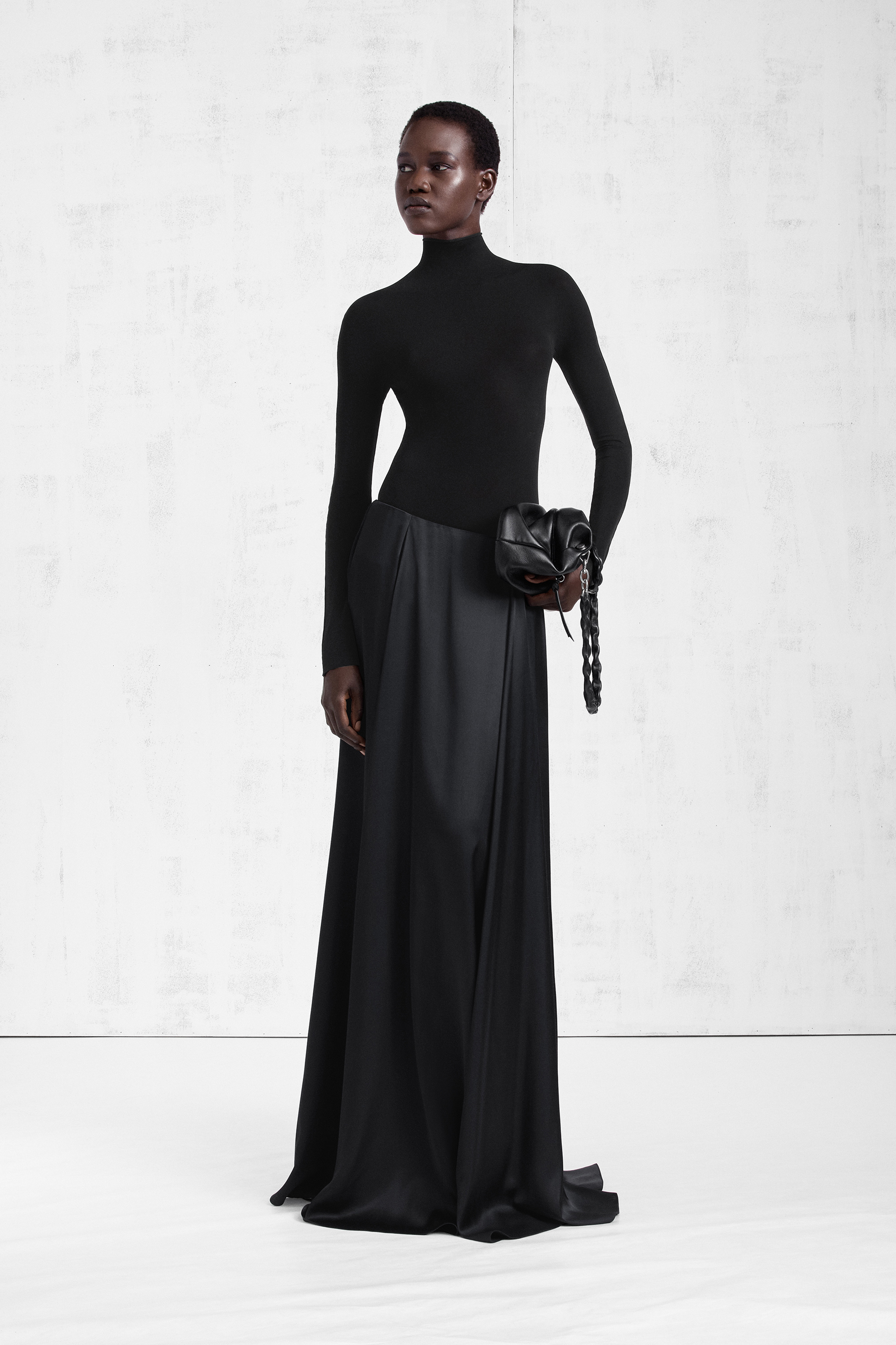 Black Technical jersey bodysuit | Maison Margiela Official