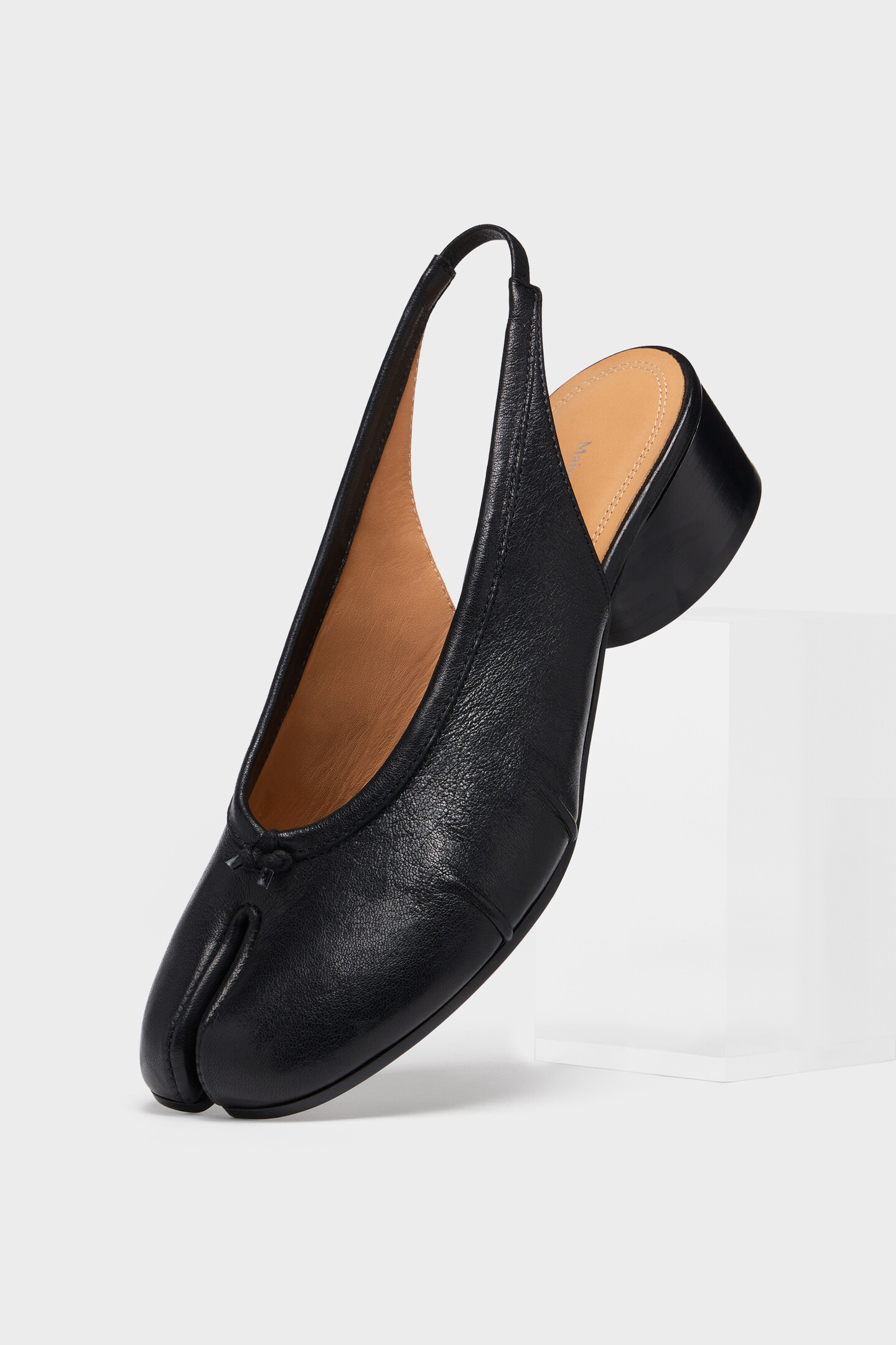 Black Tabi Ballerina Slingback | Maison Margiela Official