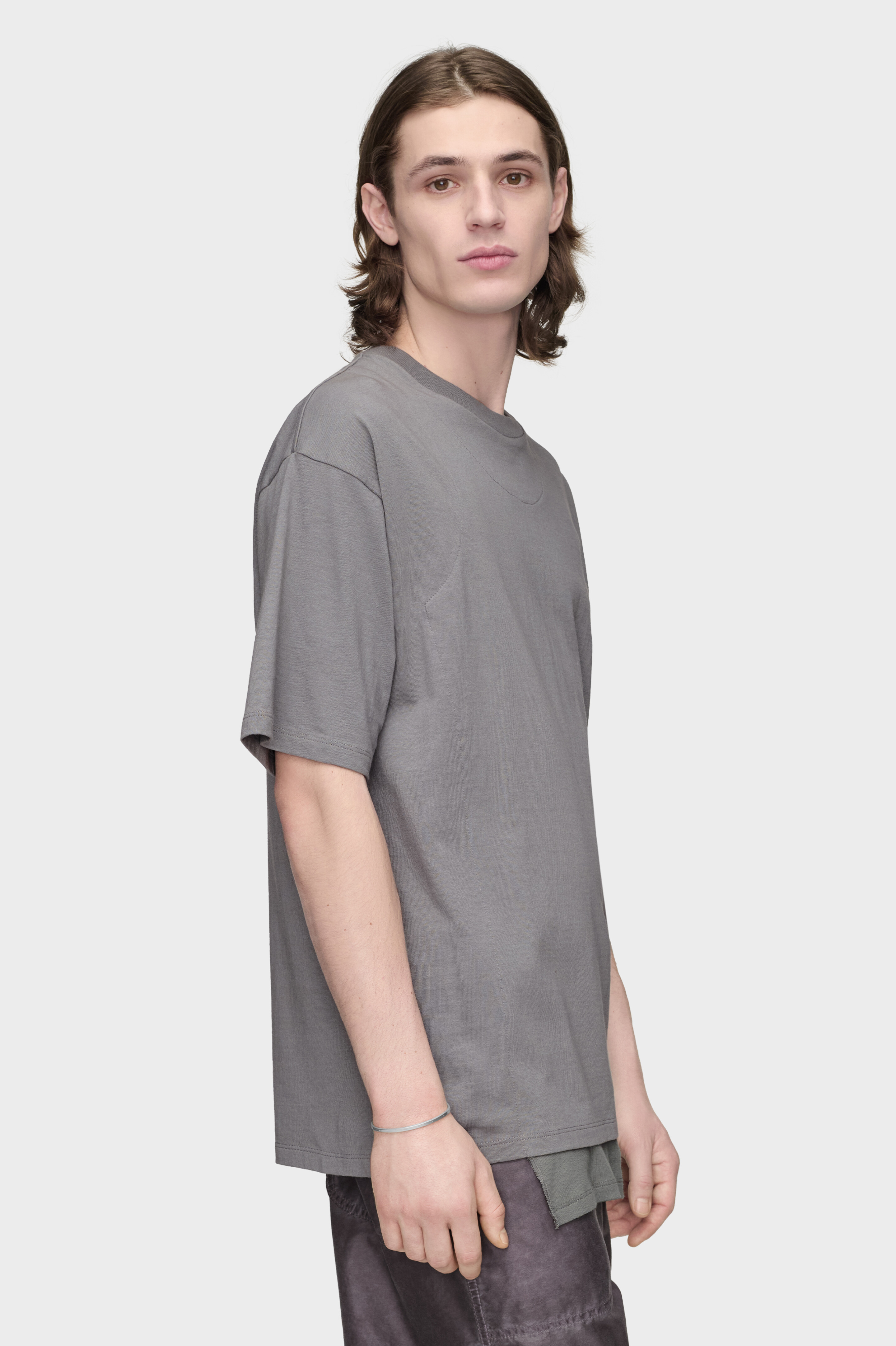 ダブル レイヤード Tシャツ グレー | Maison Margiela公式