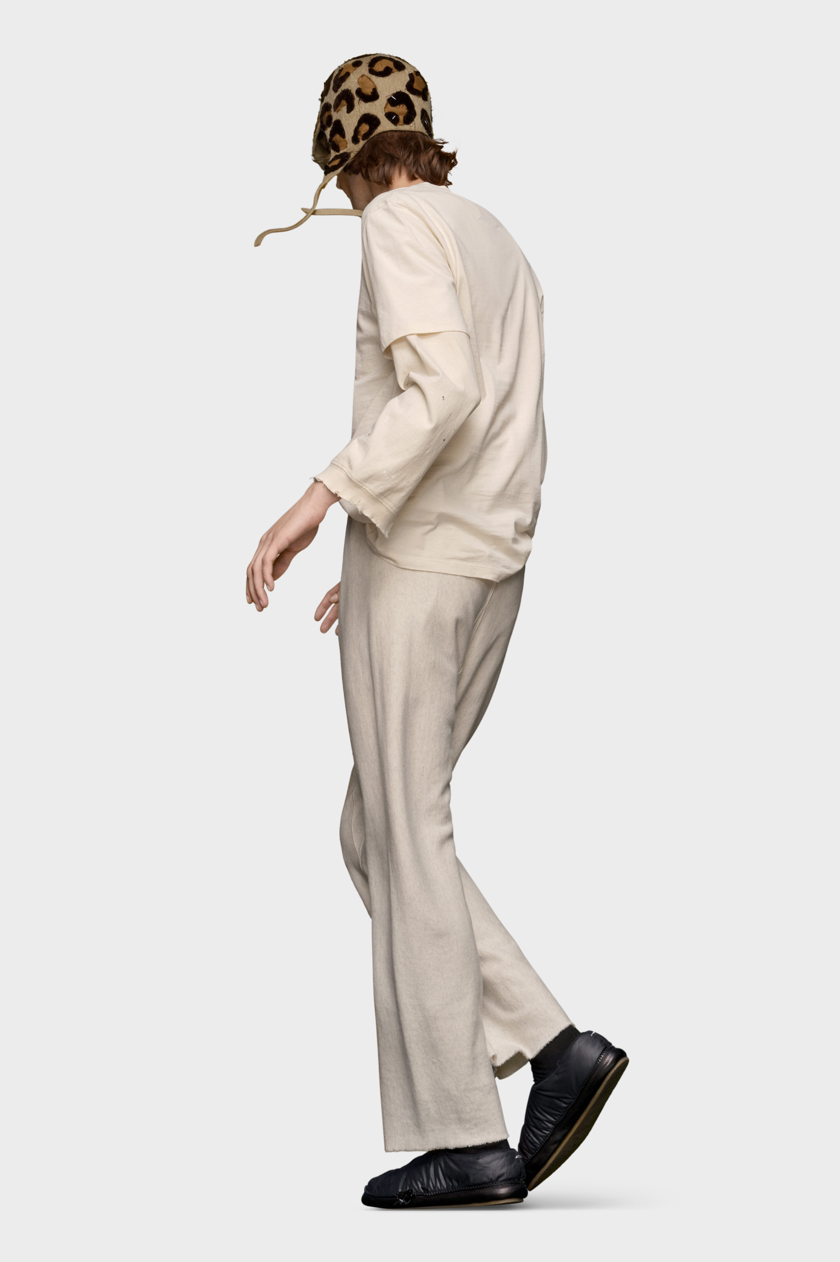 3-Pack Cream Organic Jersey T-Shirts | Maison Margiela 3-Pack Cream Organic Jersey T-Shirts | Maison Margiela