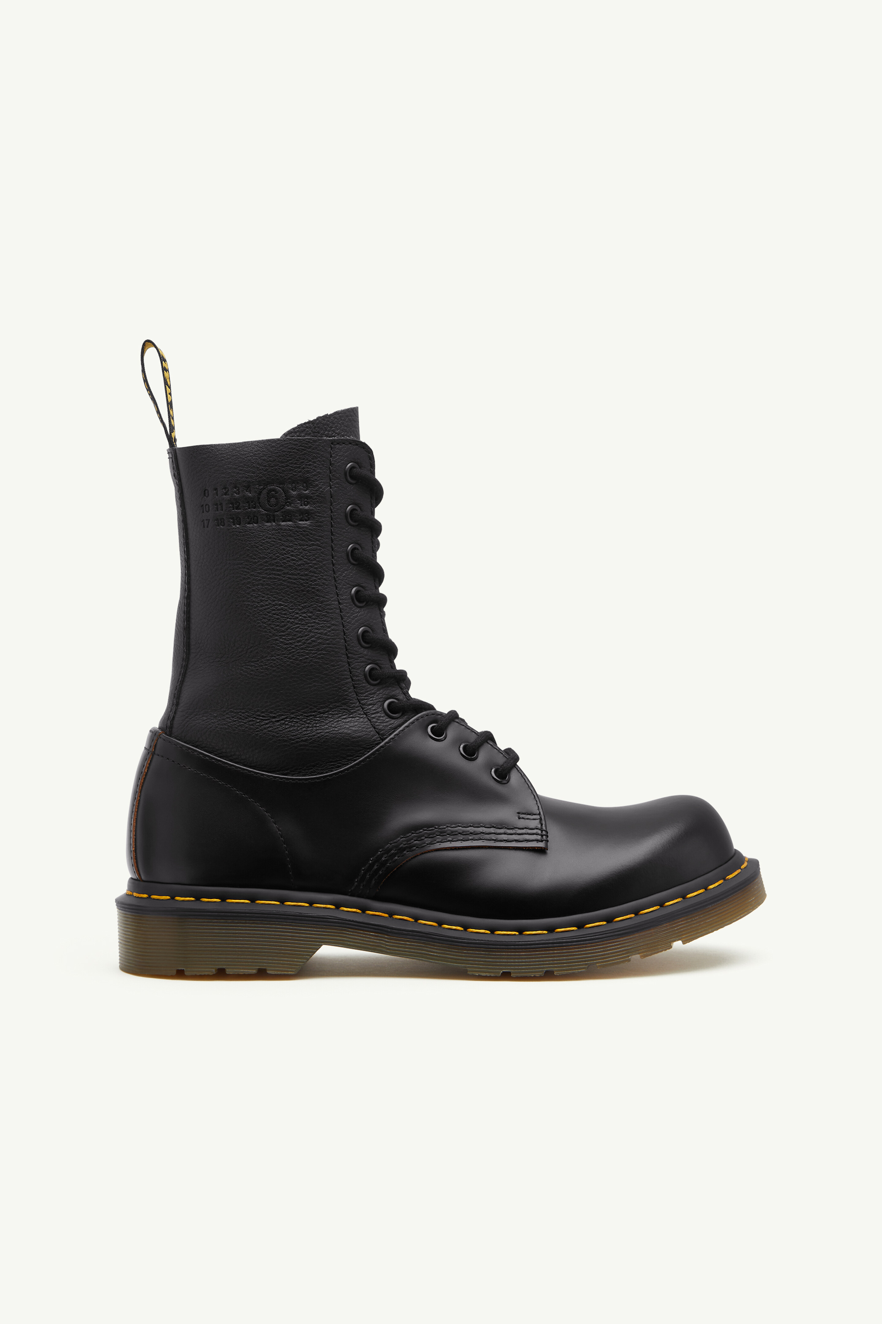 maison margiela MM6 x Dr. Martens 10 Eye Twisted and Reimagined