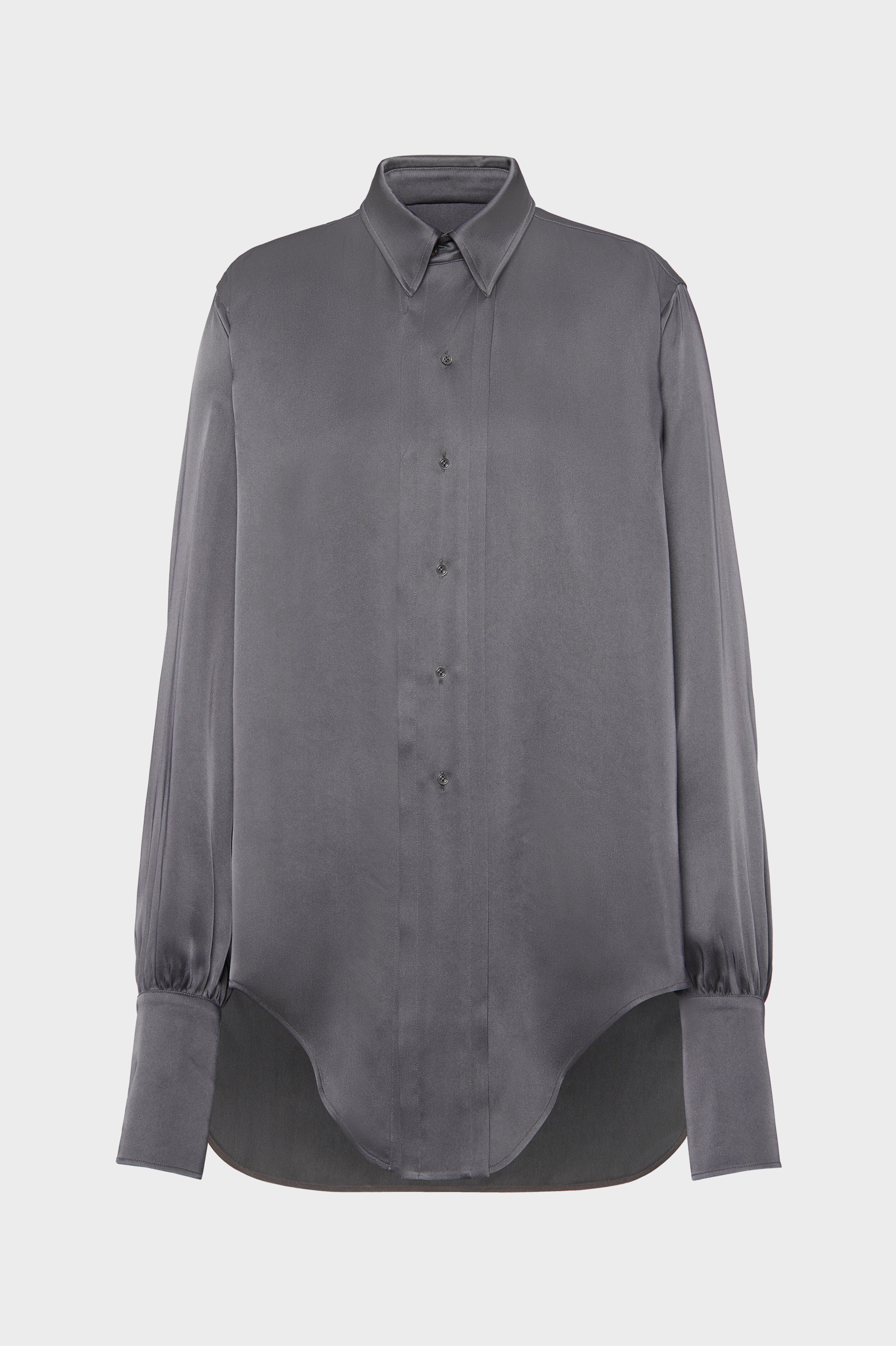 Women's Gray Long-Sleeved Shirt | Maison Margiela