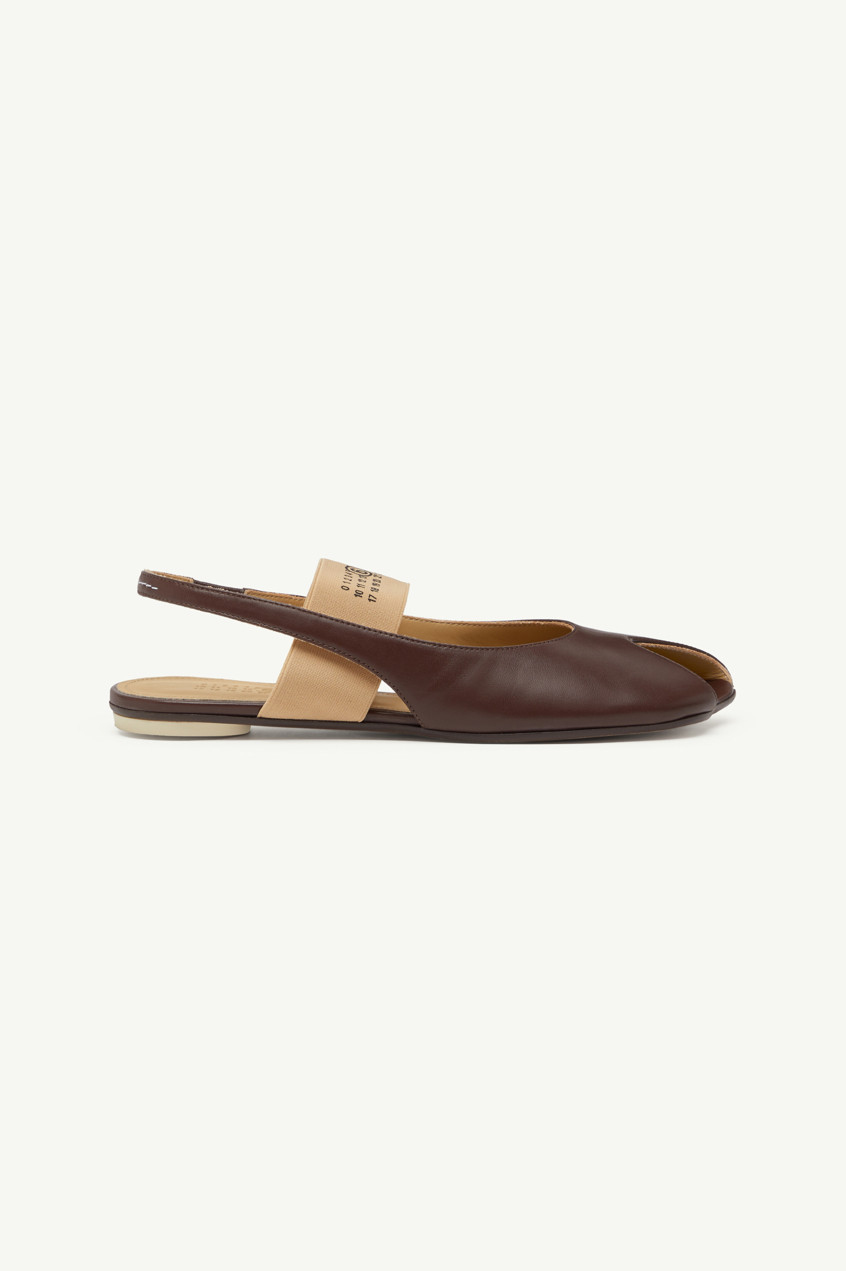 Anatomic numeric slingback