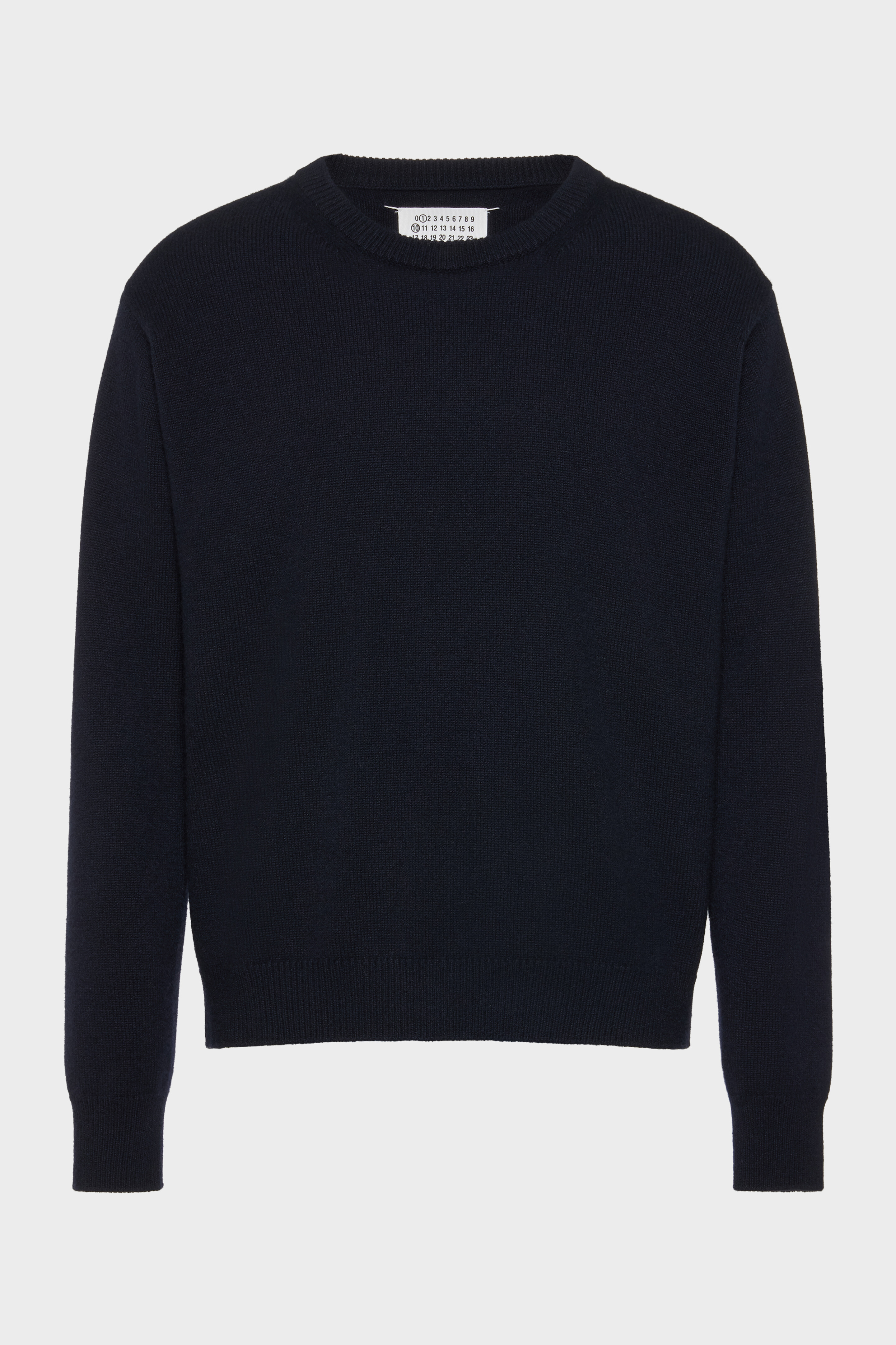 Men's Blue Cashmere Zip-Up Sweater | Maison Margiela