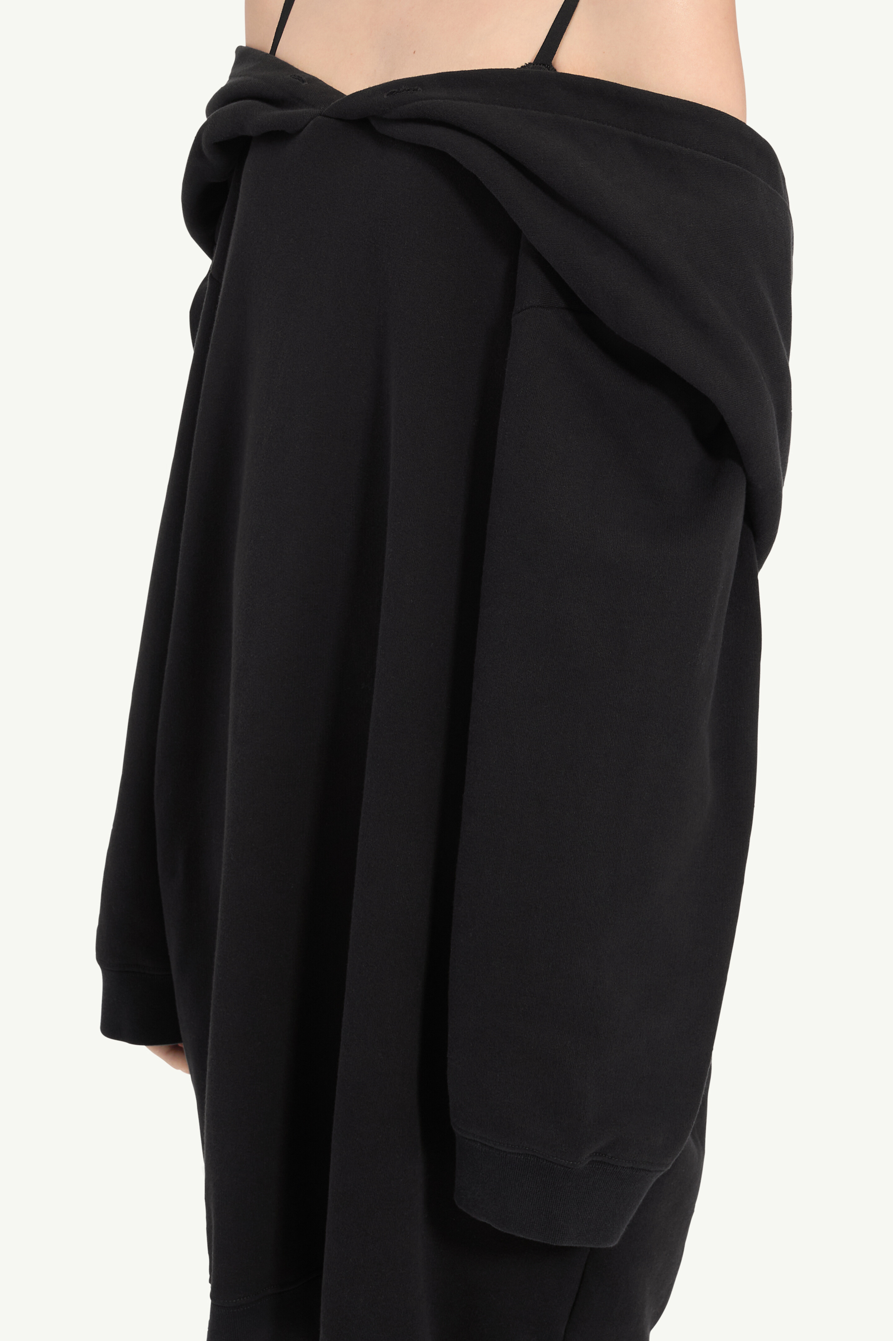 Women's Cotton Sweatshirt Dress | MM6 | Maison Margiela