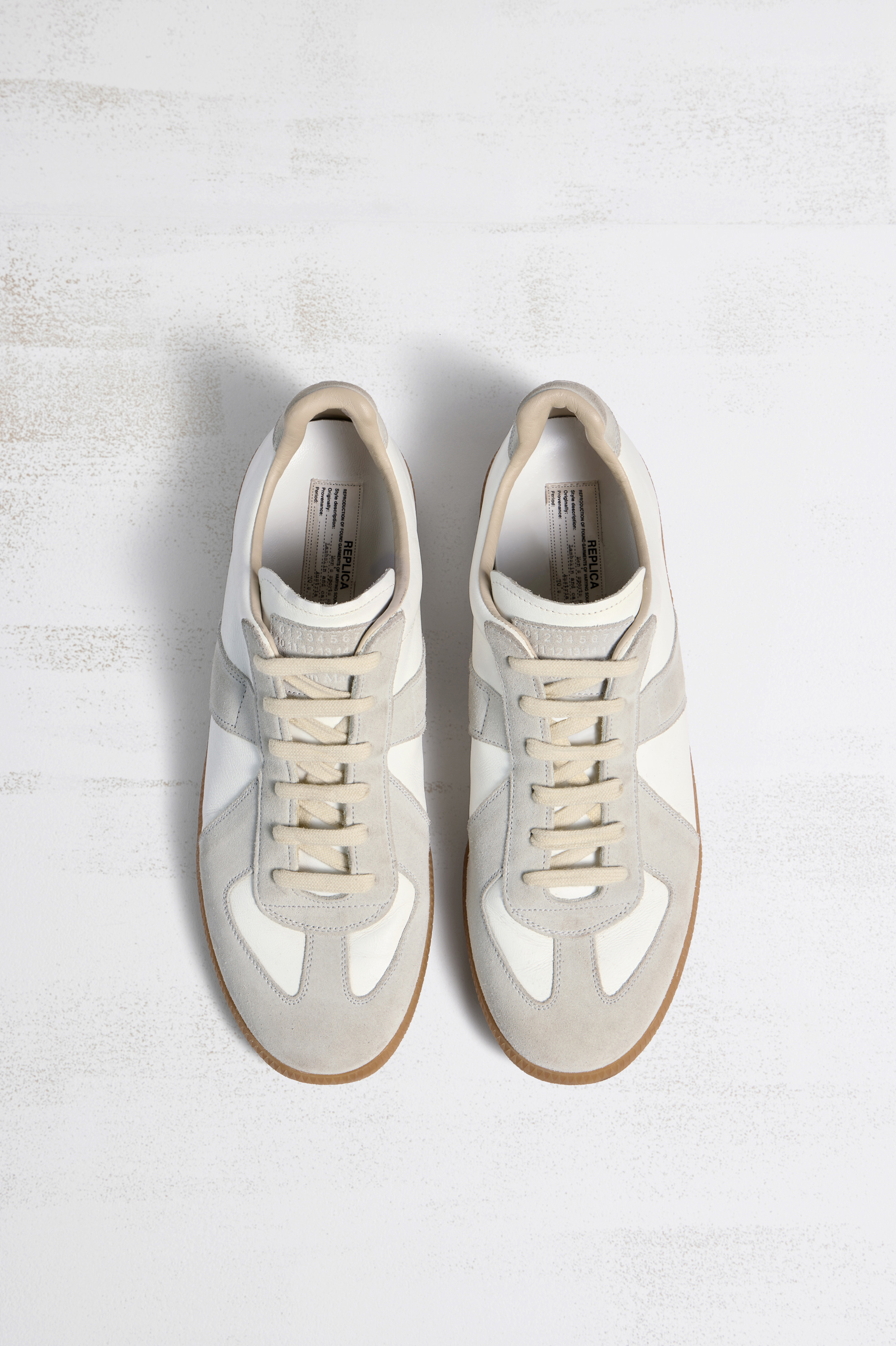 White Replica sneakers | Maison Margiela Official