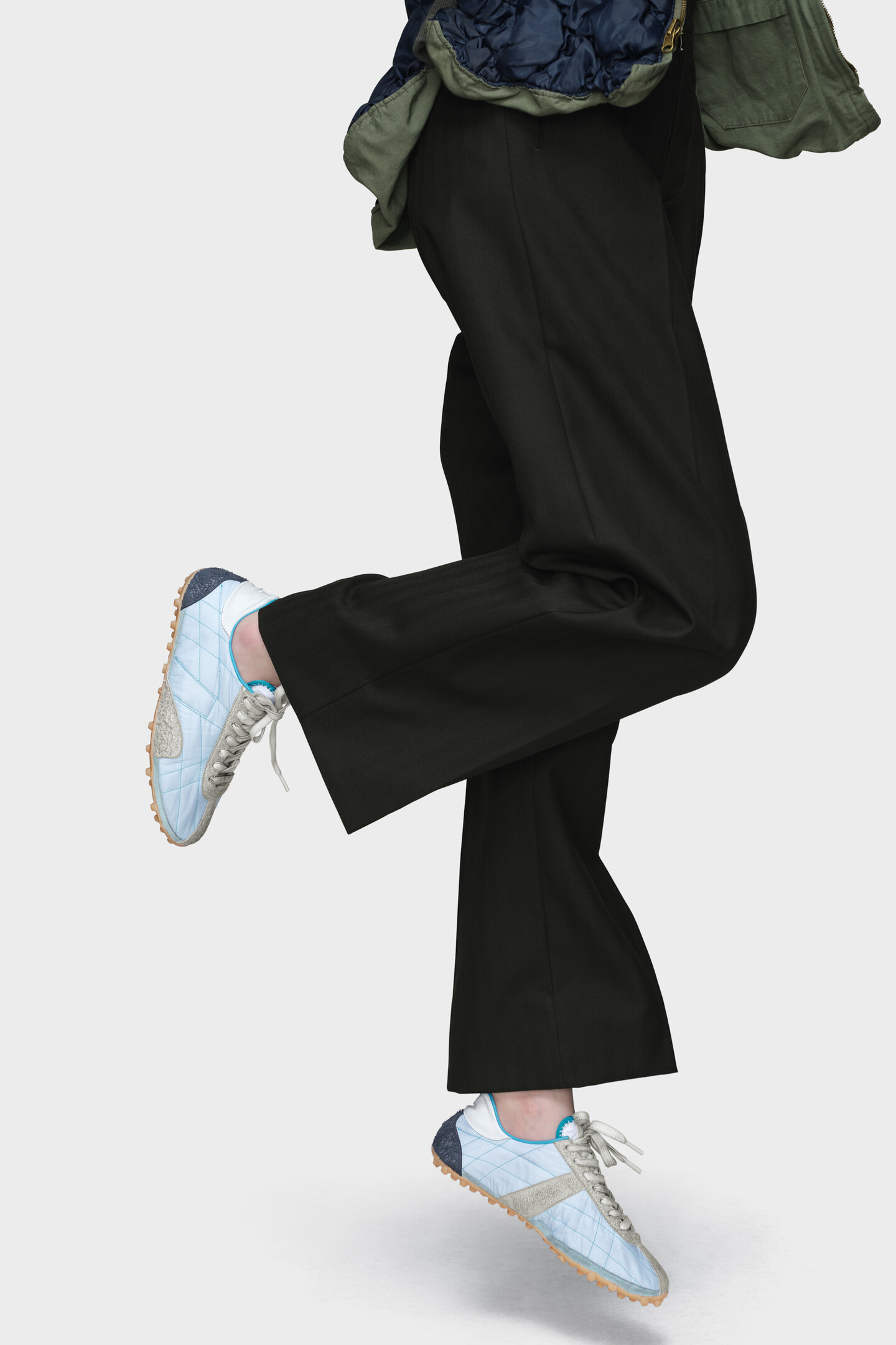 martin margiela 05ss フットボール ロンt Women's Gray Sprinter Sneakers | Maison Margiela | Maison Margiela