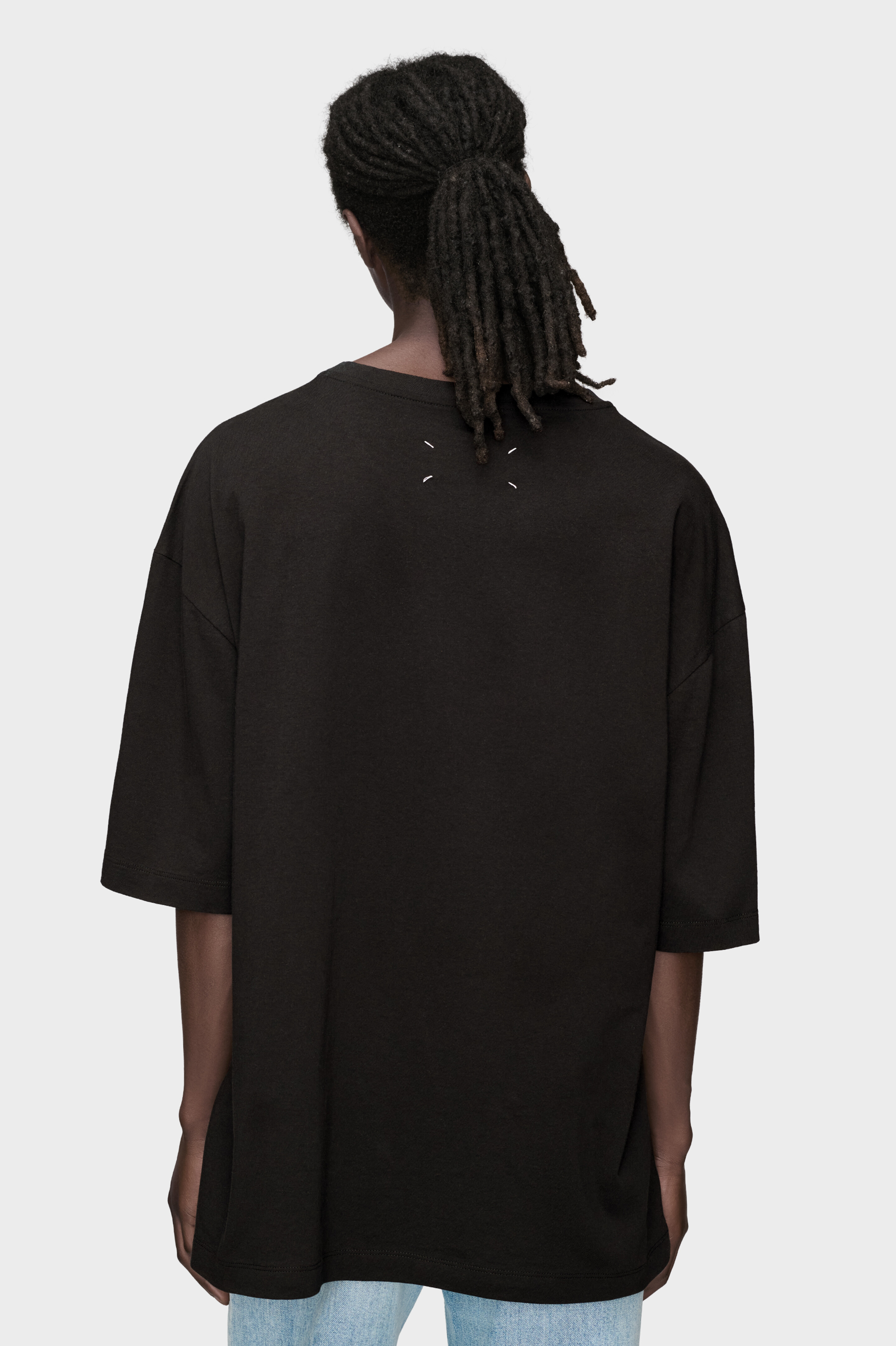 Black Numeric Cotton T-Shirt | Maison Margiela Official