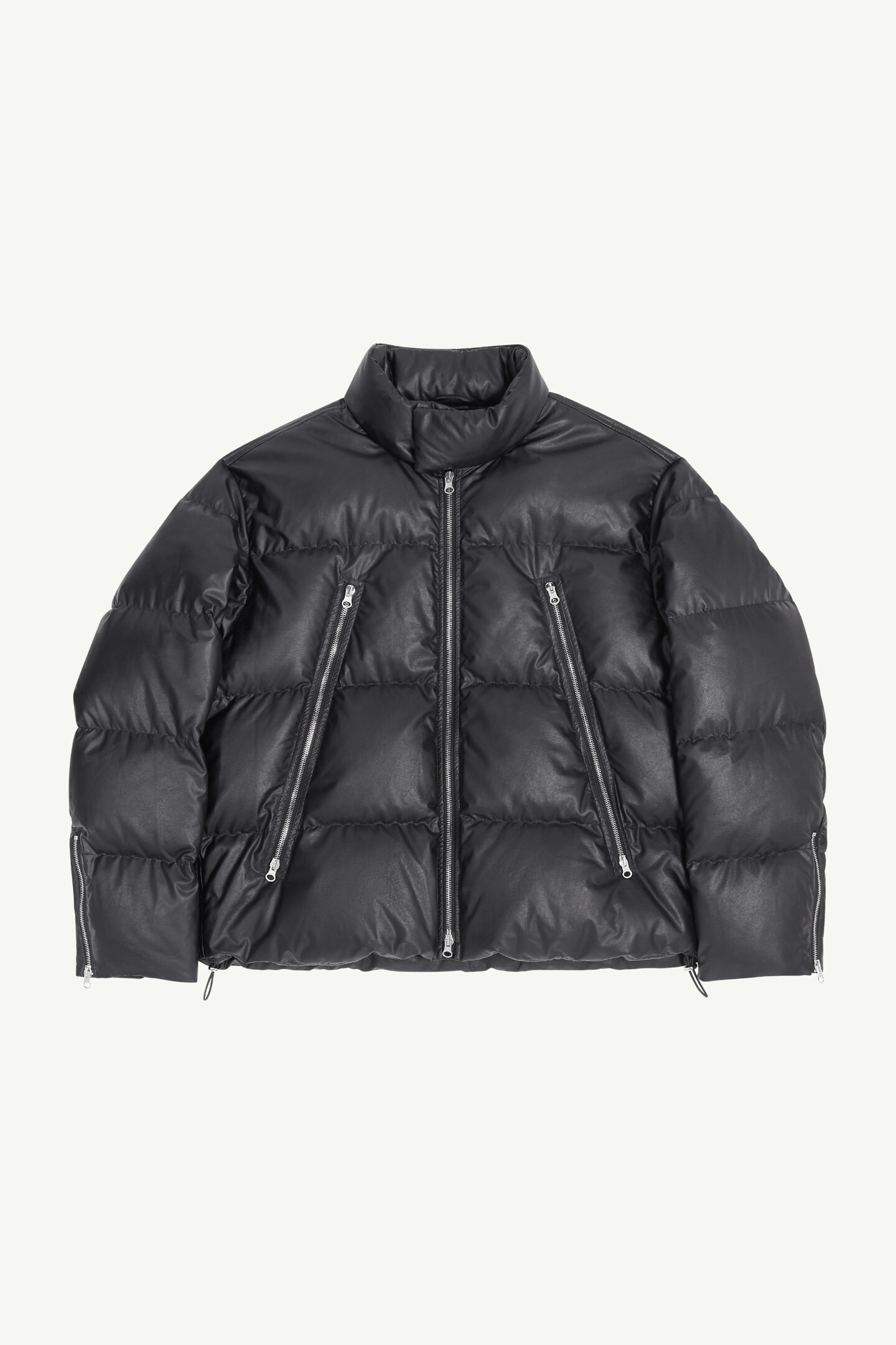 Men's Black Puffer Jacket | MM6 - Maison Margiela