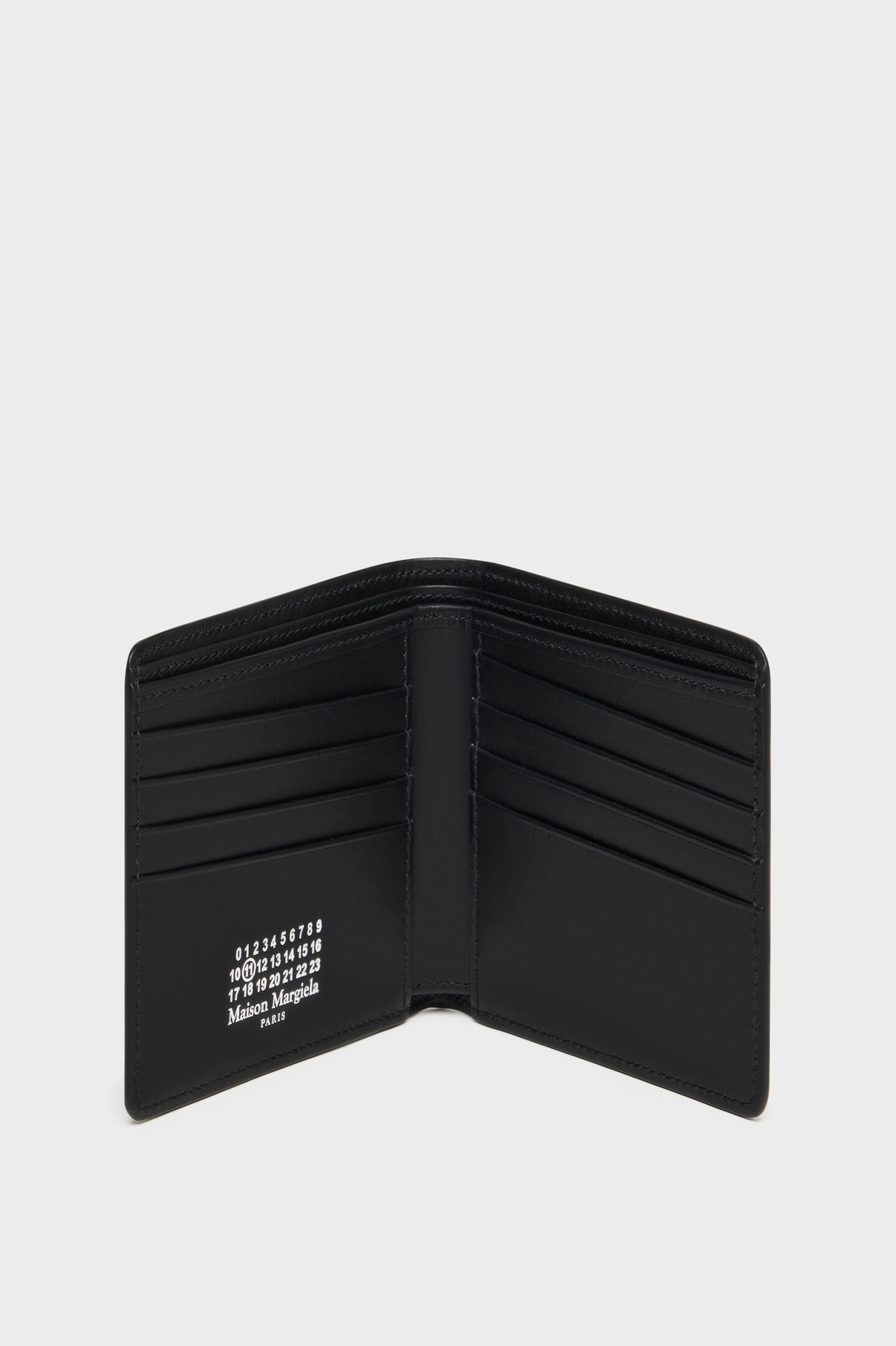 4ステッチ 二つ折り ウォレット ブラック | Maison Margiela公式