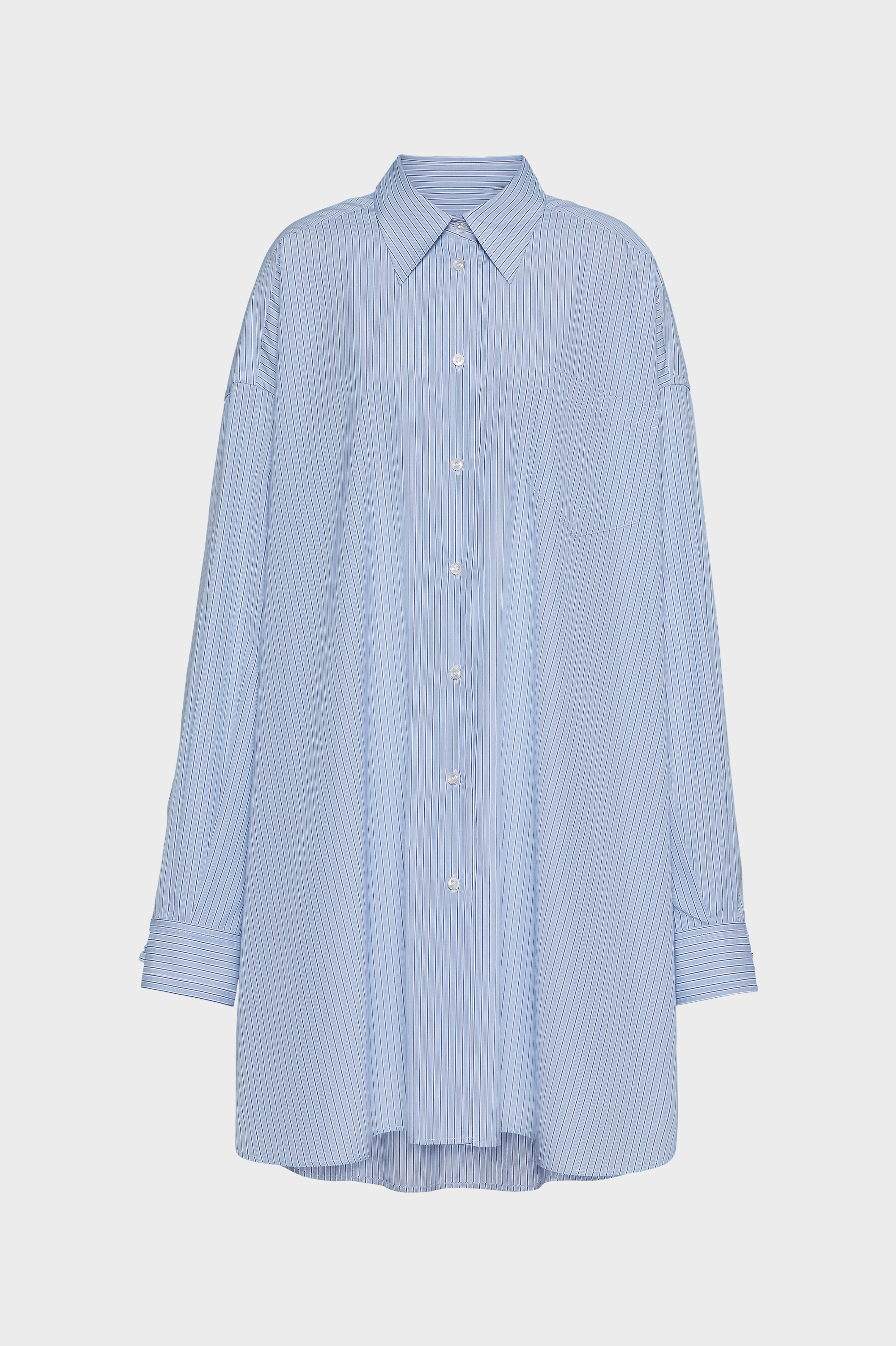 Pinstripe Shirt - Cotton Poplin | Maison Margiela