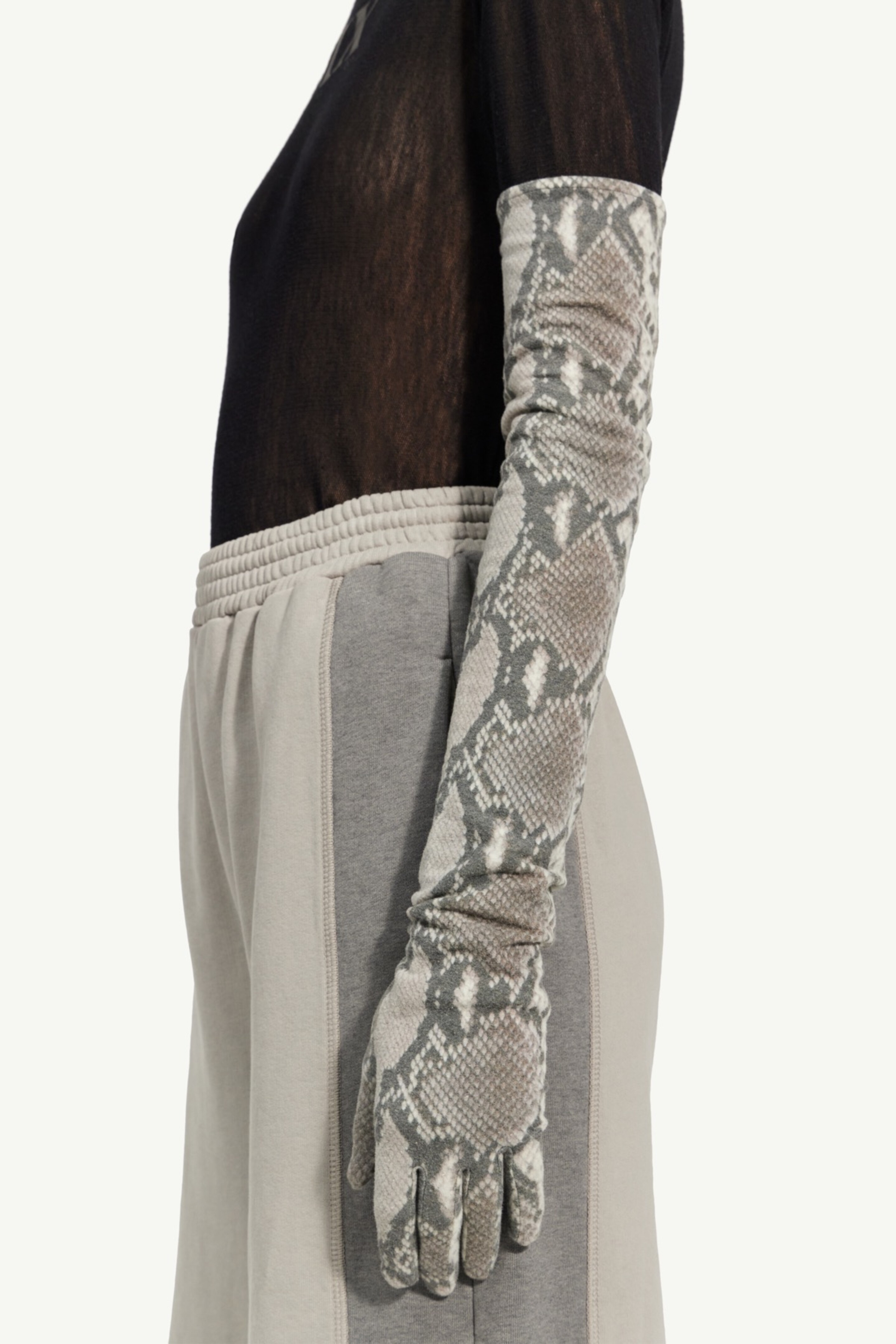 Python Gloves MM6 Maison Margiela