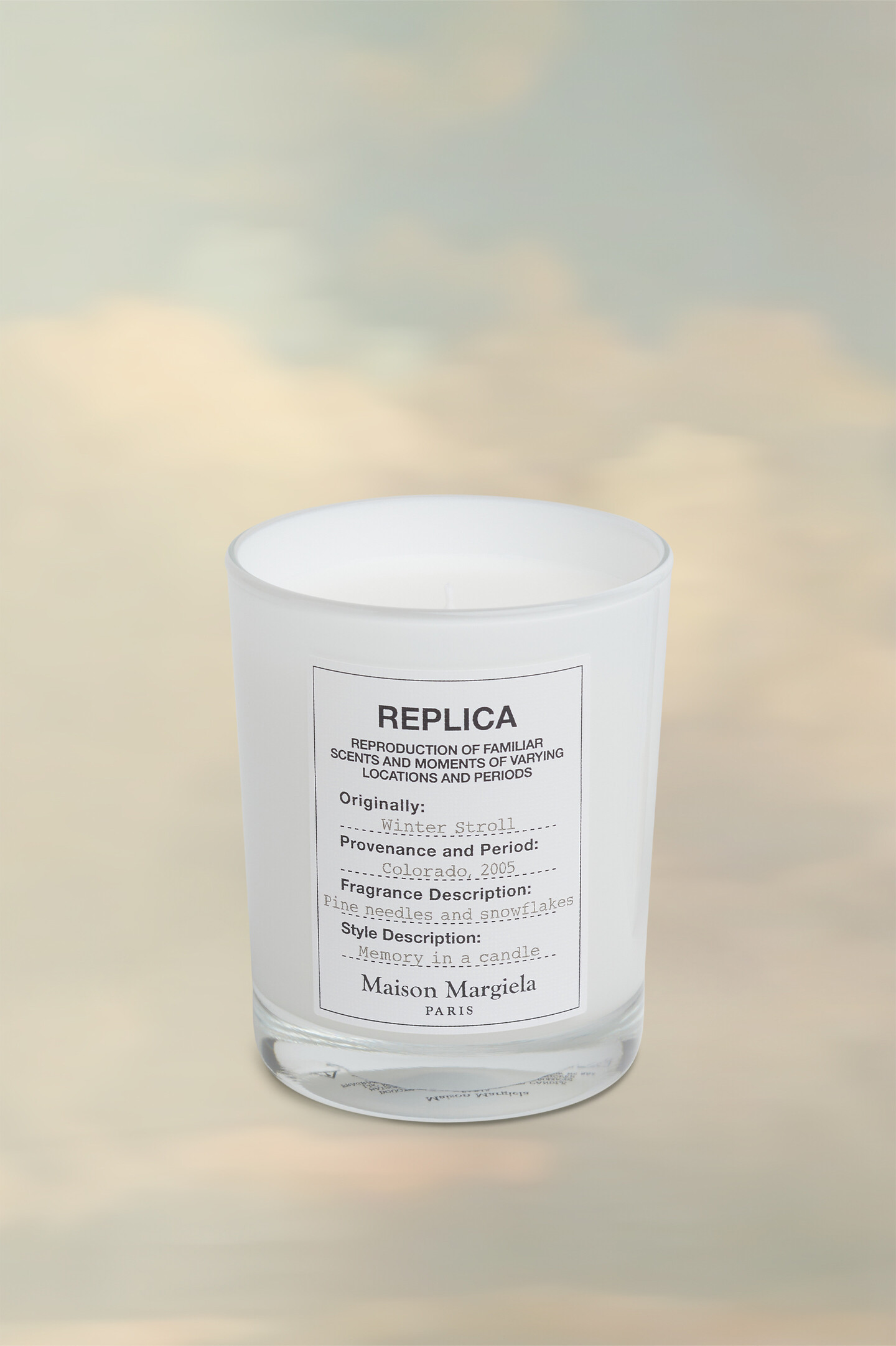 キャンドル Maison Margiela REPLICA Winter Stroll Replica Winter Stroll candle