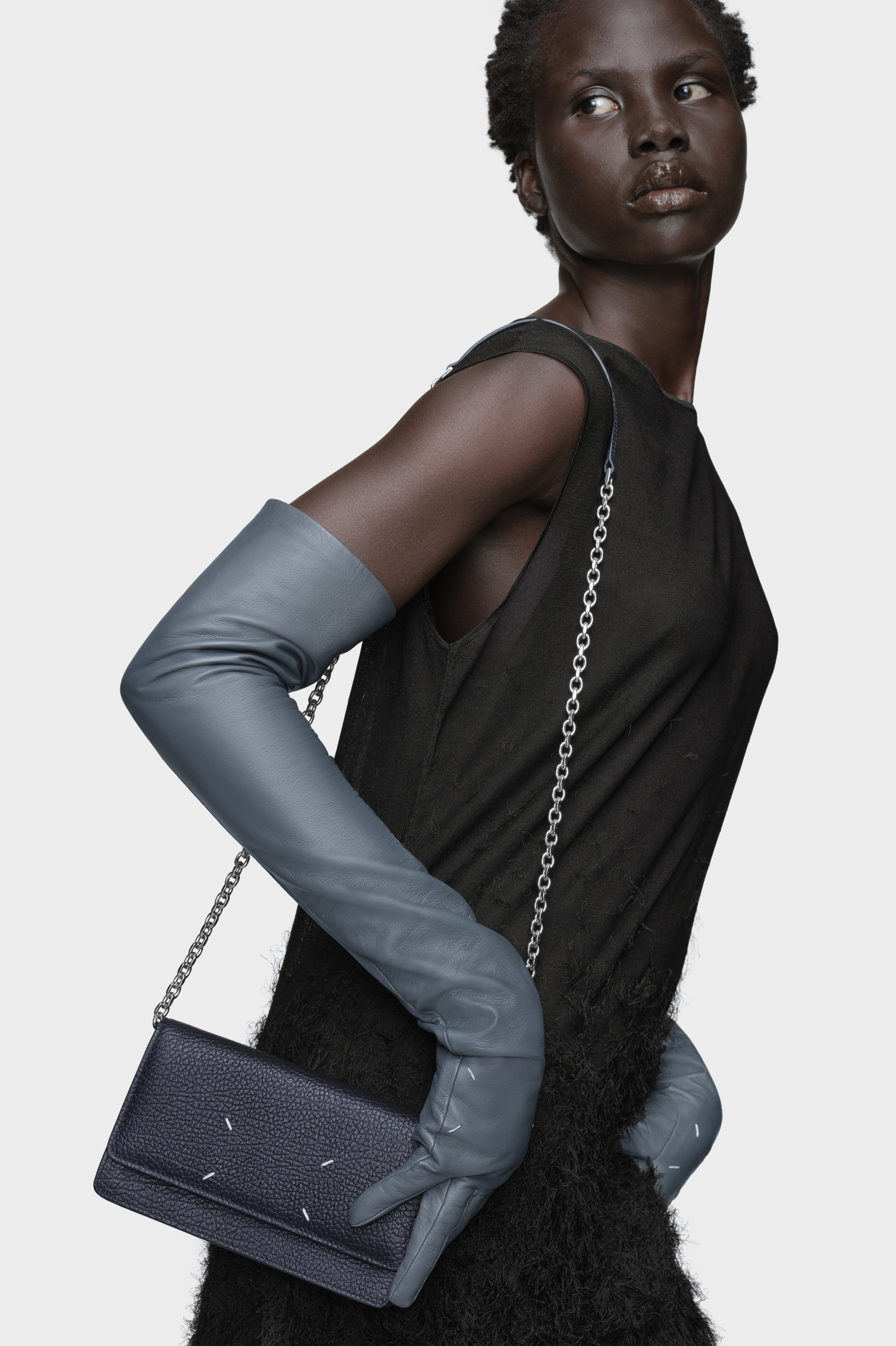 レディース 4ステッチ チェーンウォレット|Maison Margiela レディース 4ステッチ チェーンウォレット|Maison Margiela