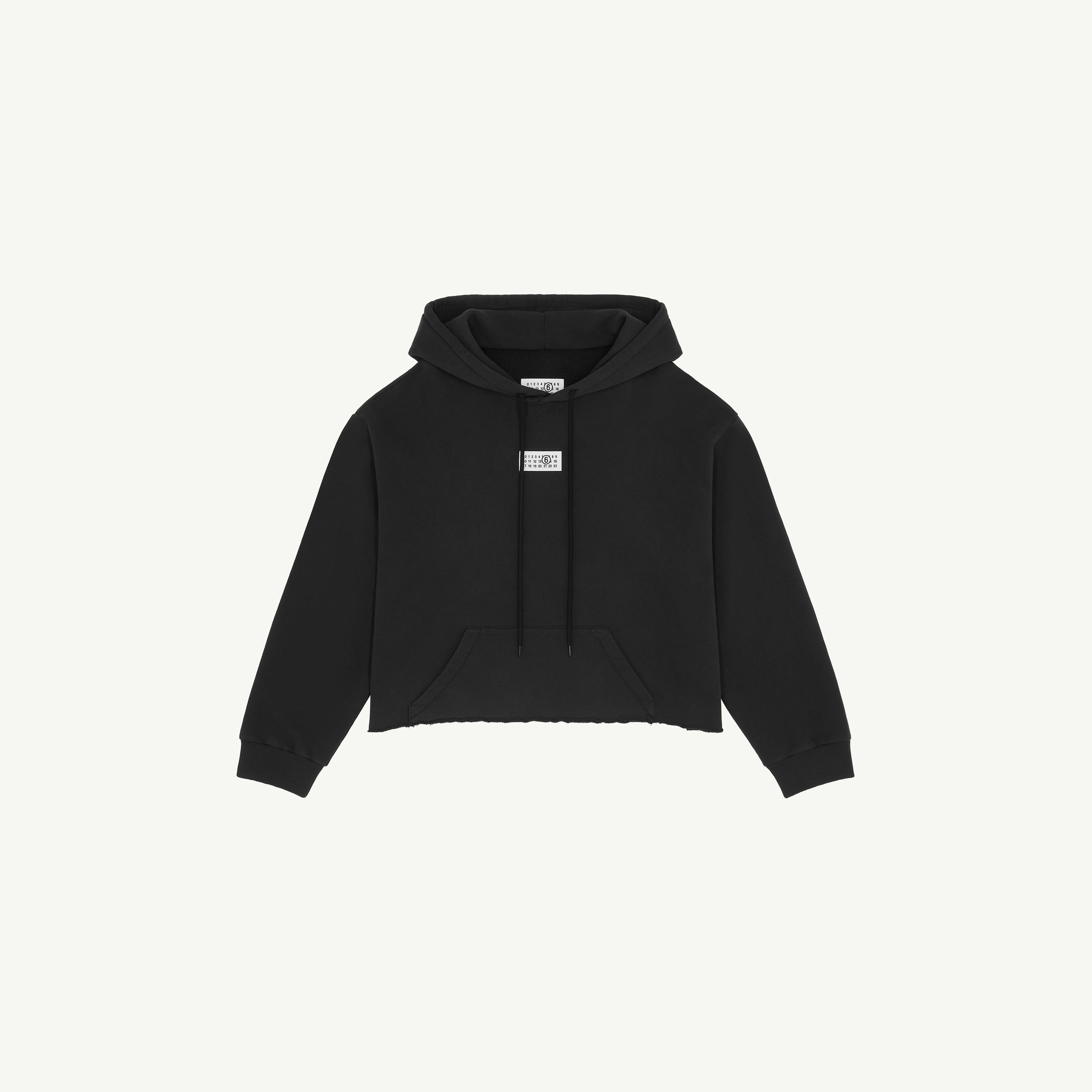 Black Hooded Sweatshirt | Maison Margiela