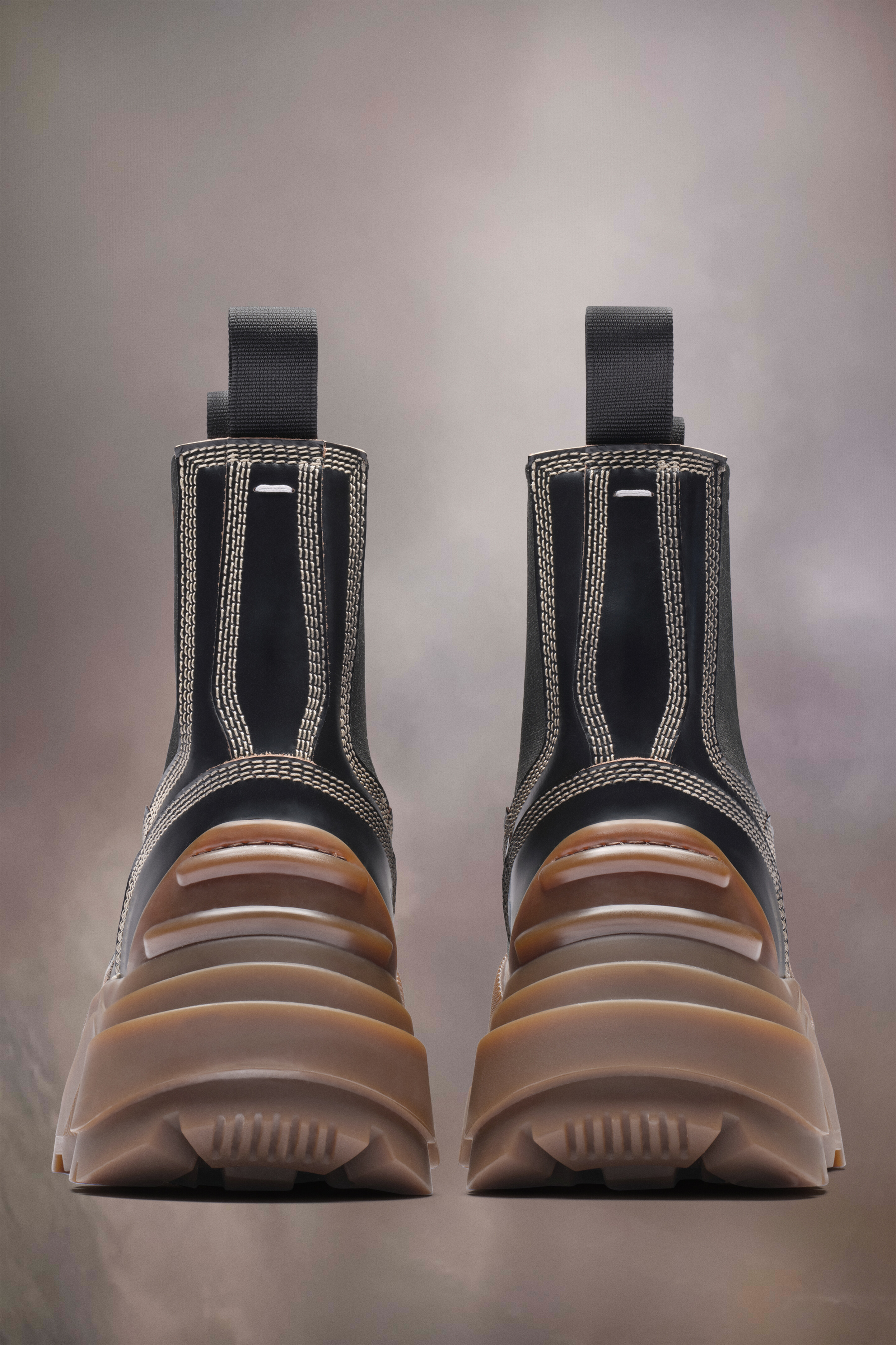 ゆ*。様 新品 Maison Martin Margiela Alex low Maison Margiela Alex Leather Ankle Boots | Black | FARFETCH