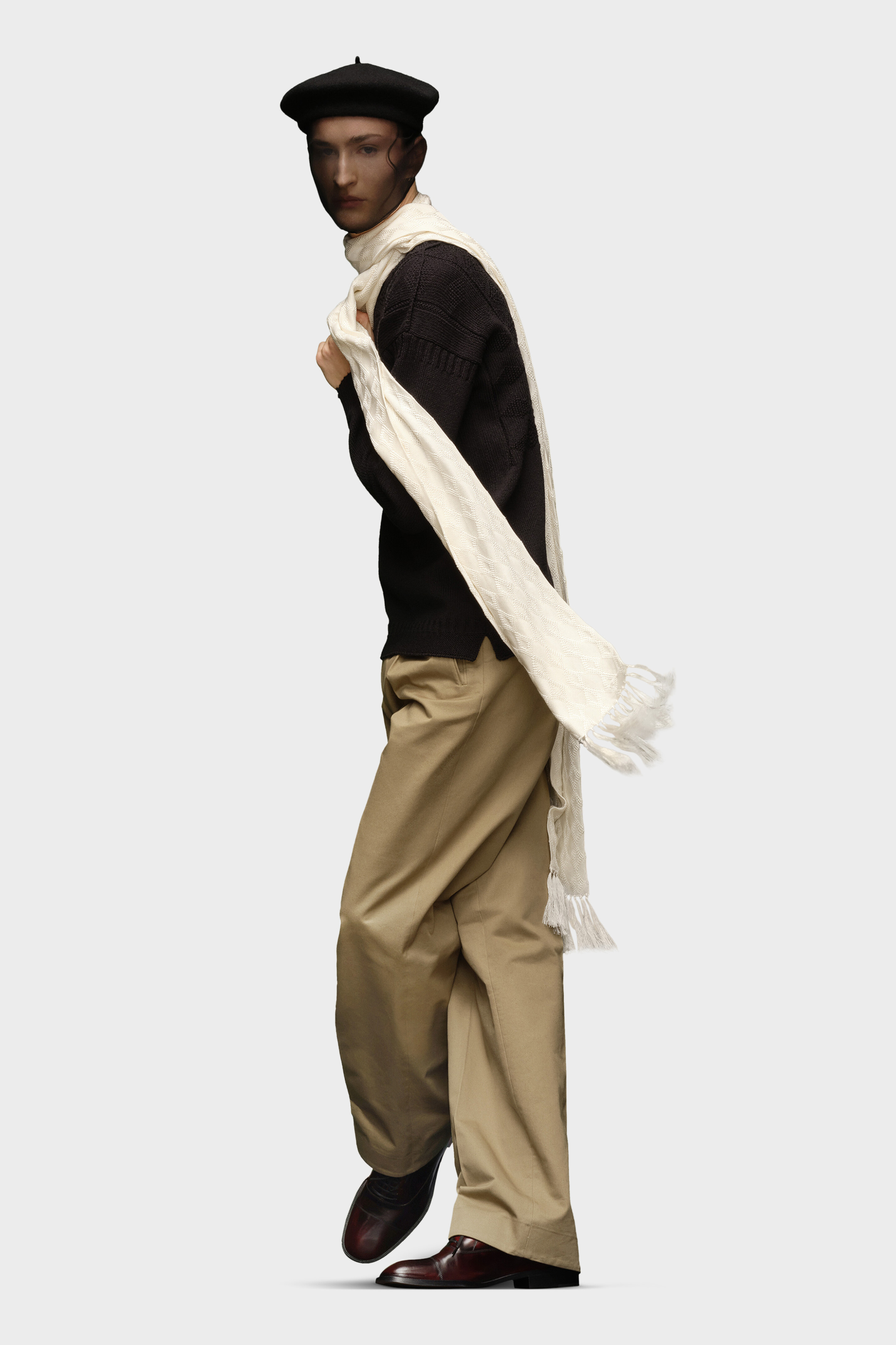 Long Knit Scarf | Maison Margiela