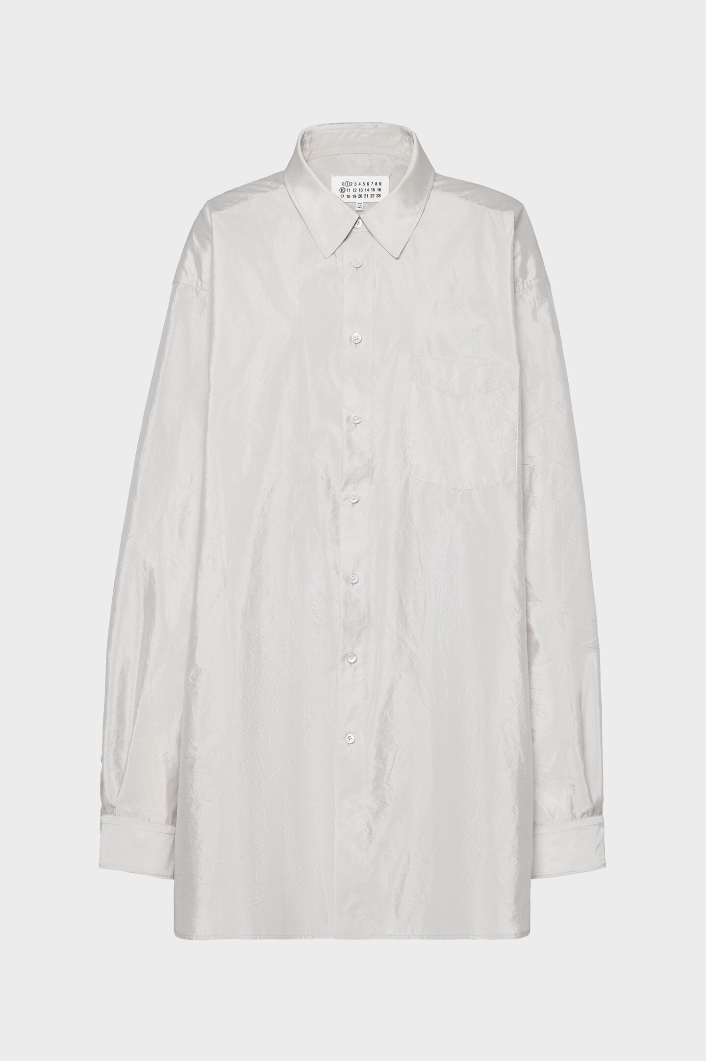 Women's Gray Oversized Shirt | Maison Margiela