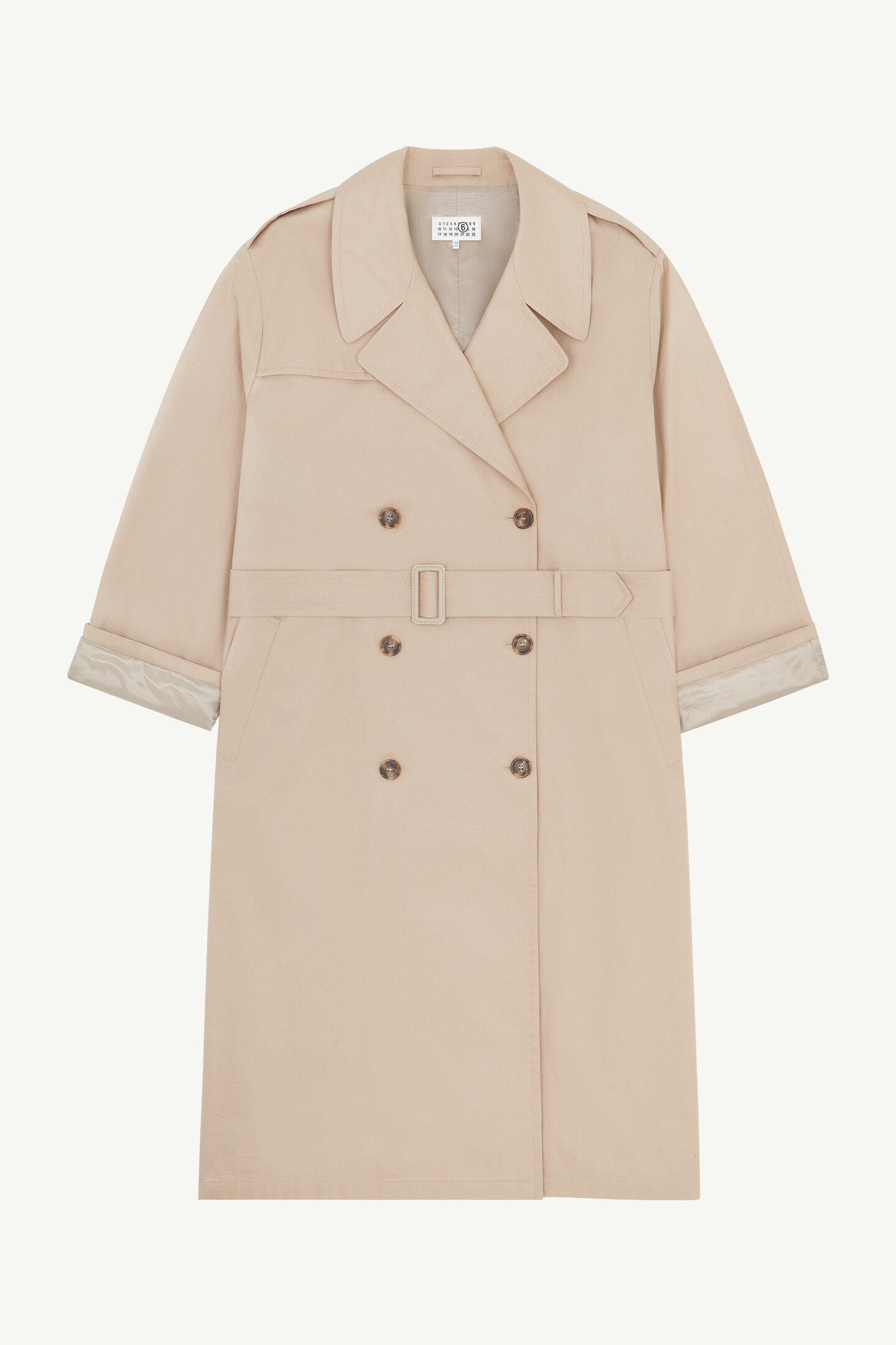 Women's Double Breasted Trench Coat | MM6