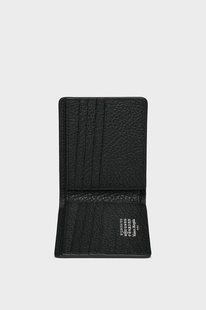 Black Four stitches cardholder | Maison Margiela Official