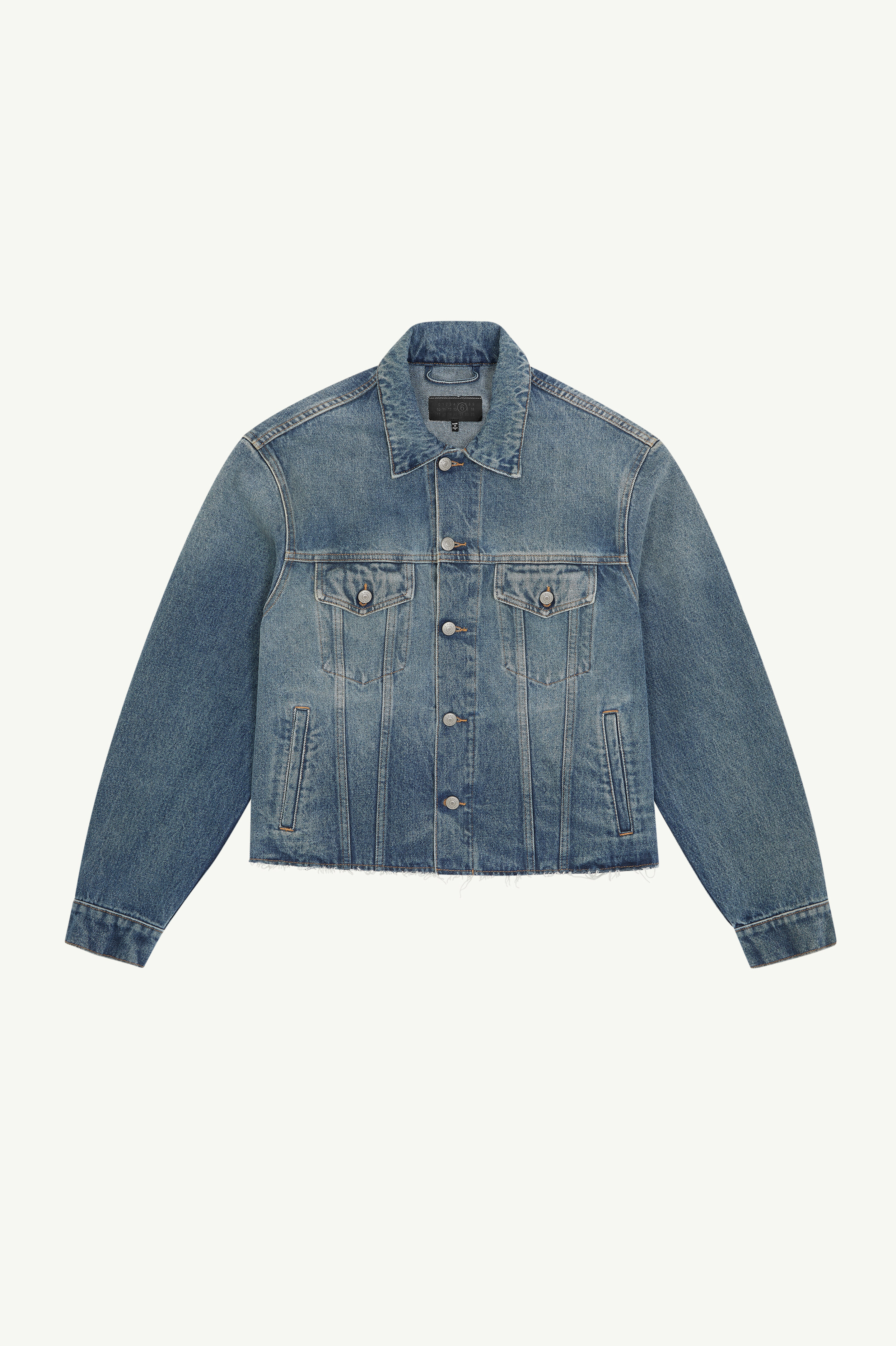 Men's Blue Denim Jacket | MM6